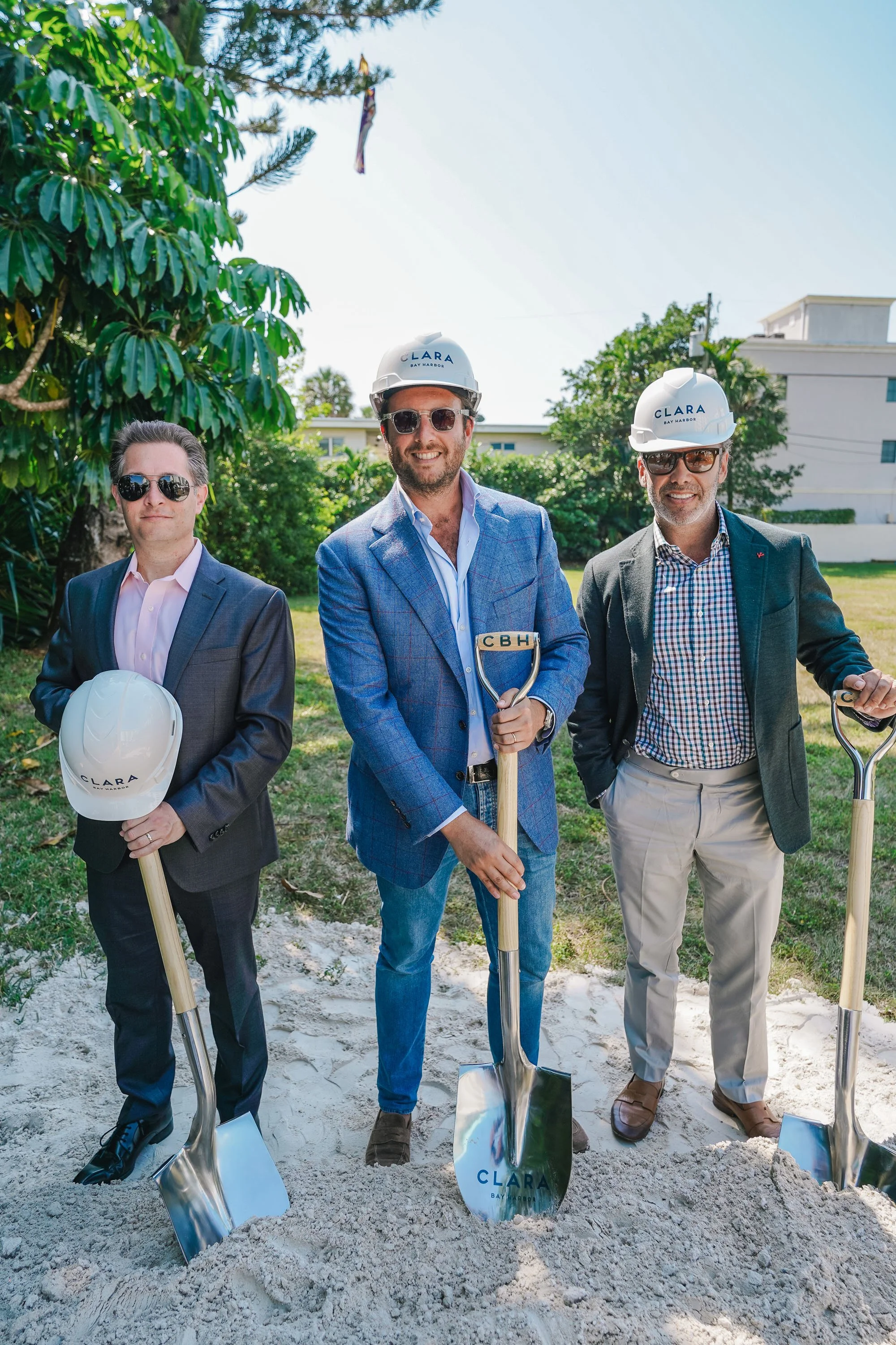 Mayor Fuller, James Curnin and Jay Parker