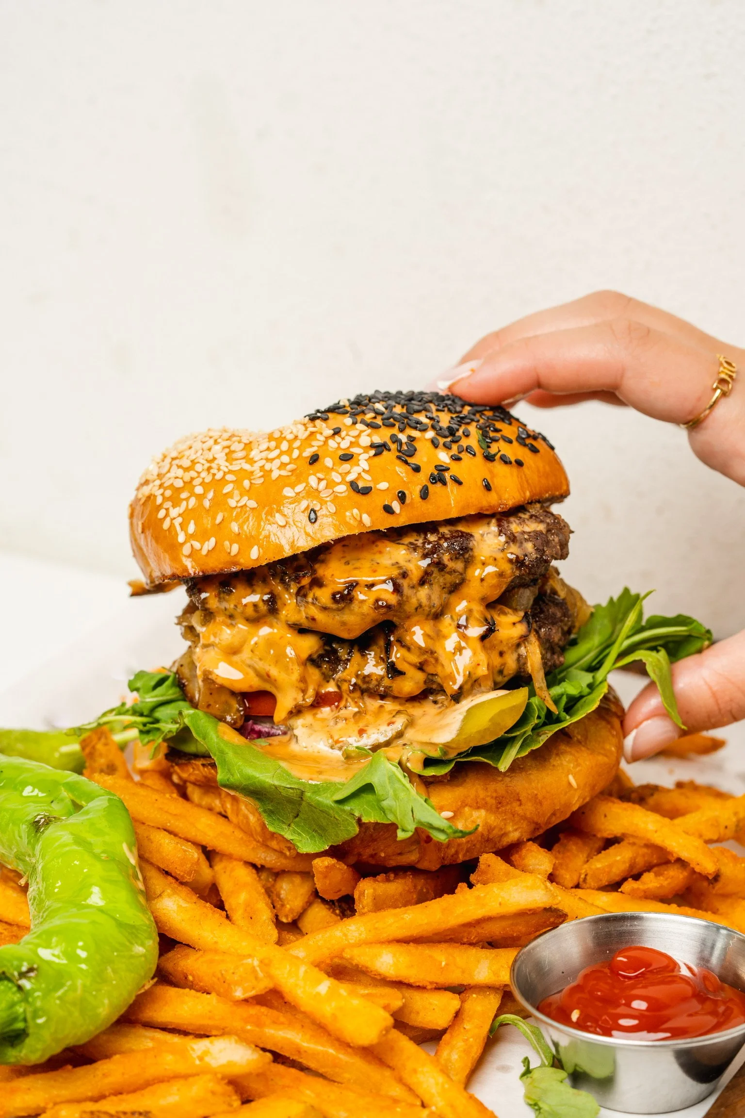 Double Short Rib Burger