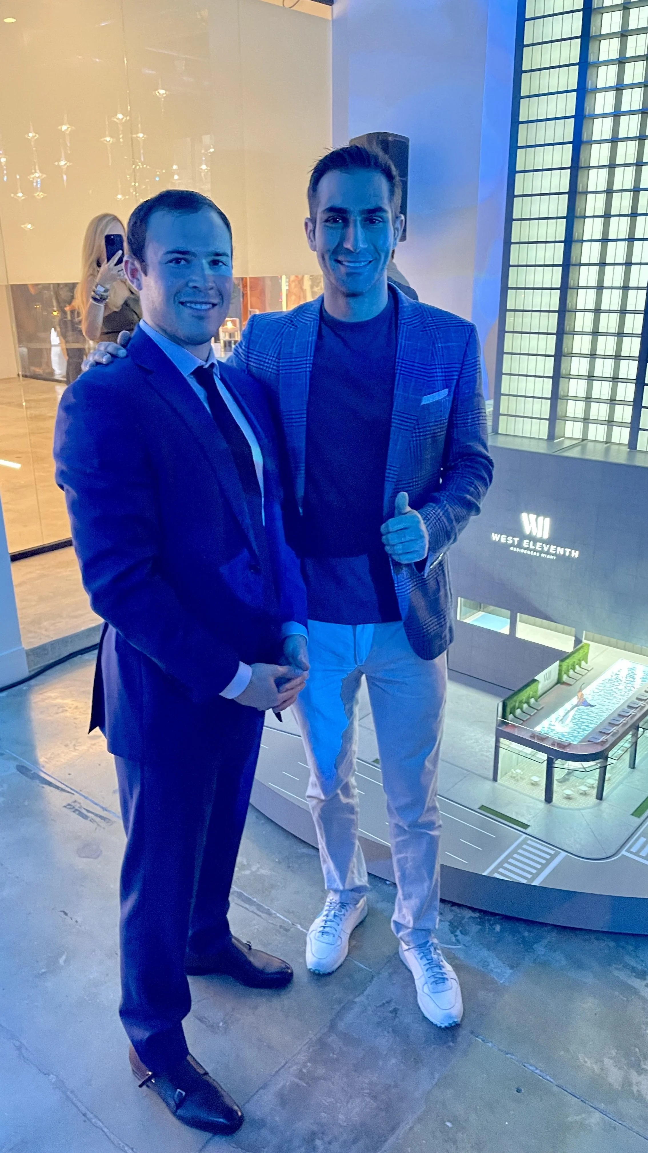 Justin Rounick &amp; PROFILEmiami Co-Founder Demetri Demascus