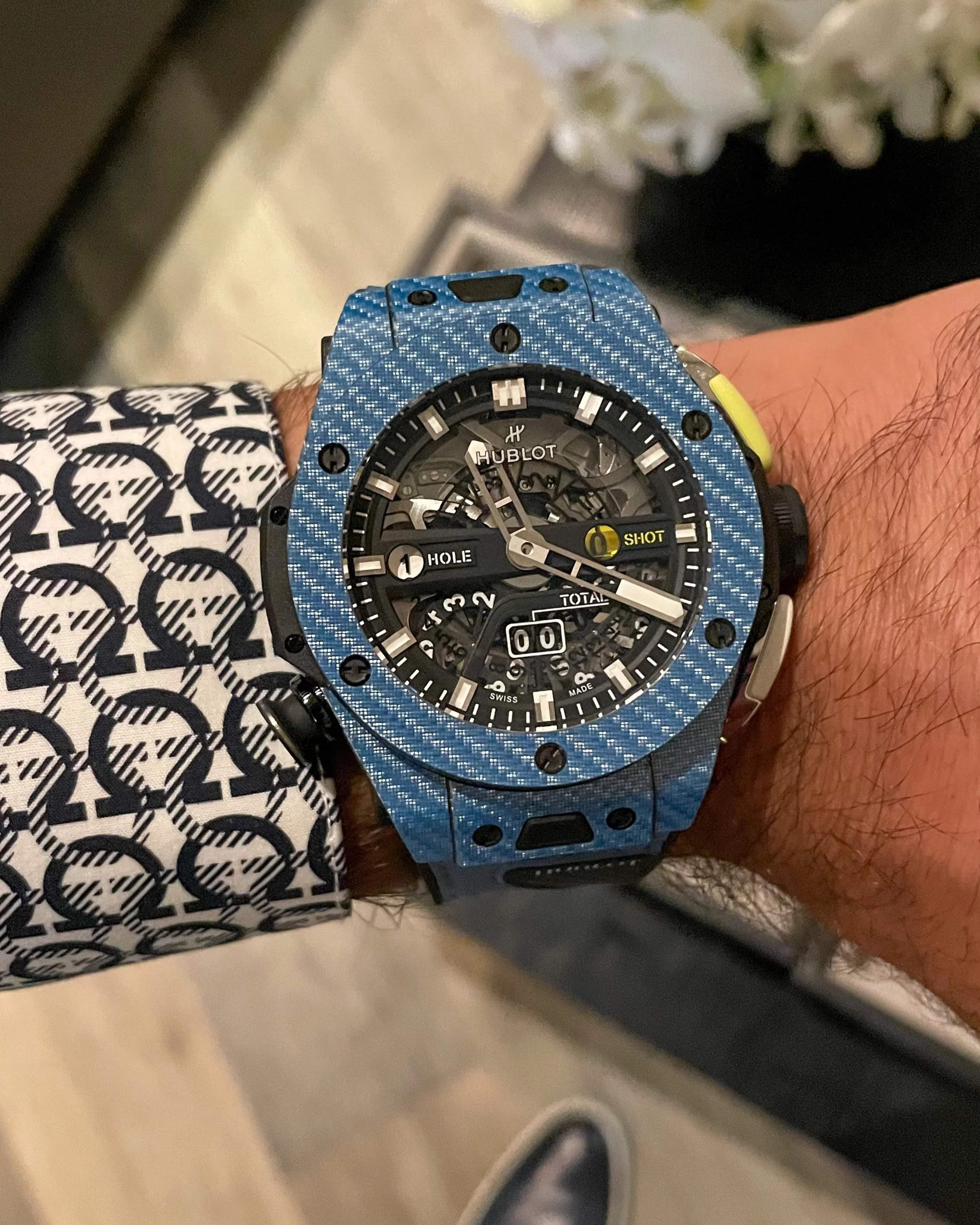 Big Bang Unico Golf Sky Blue Carbon