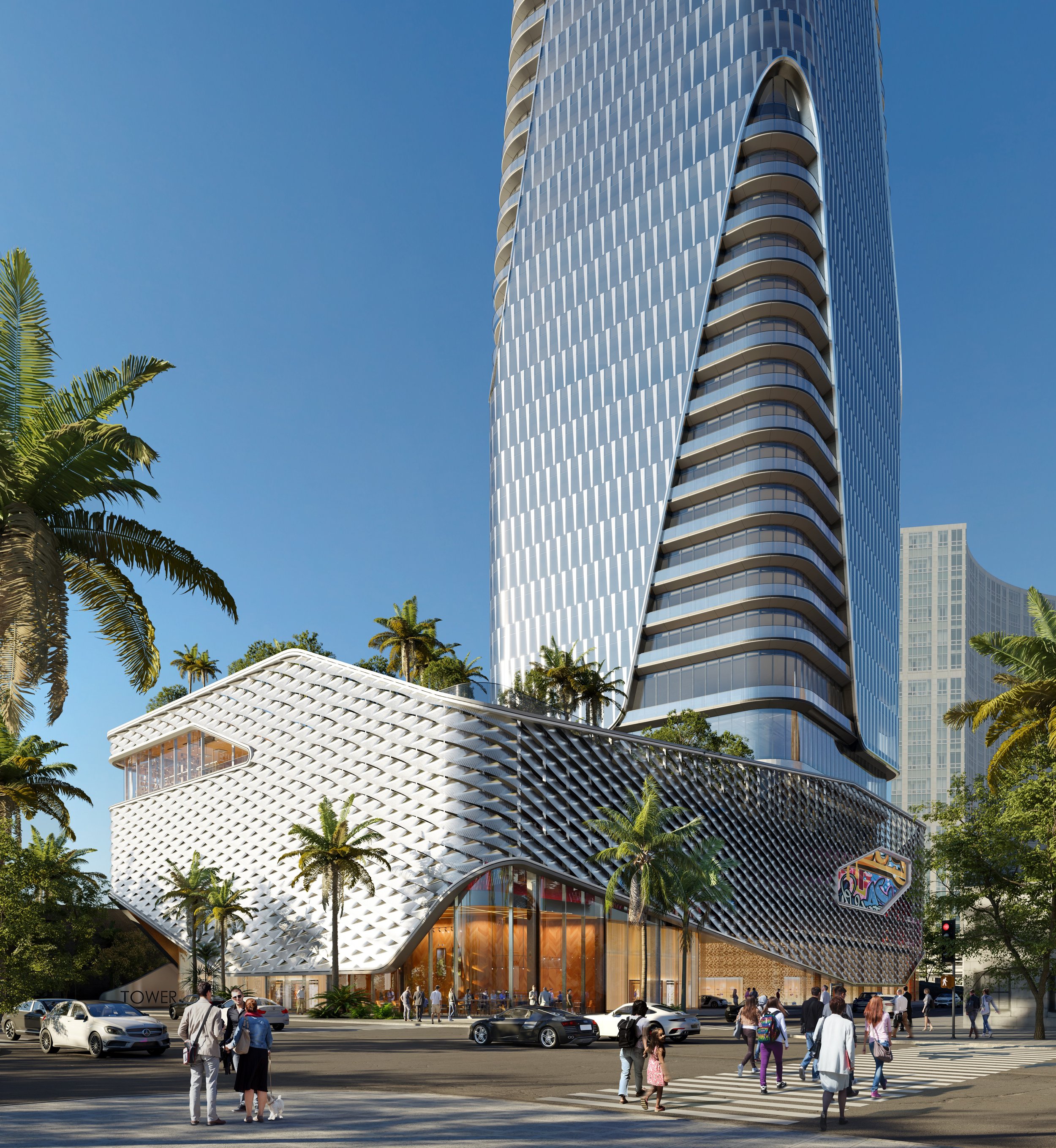 One Thousand Group files plans for luxury high-rise office tower designed by KPF to be located adjacent to Miami’s Design District overlooking Biscayne Bay 4.jpg