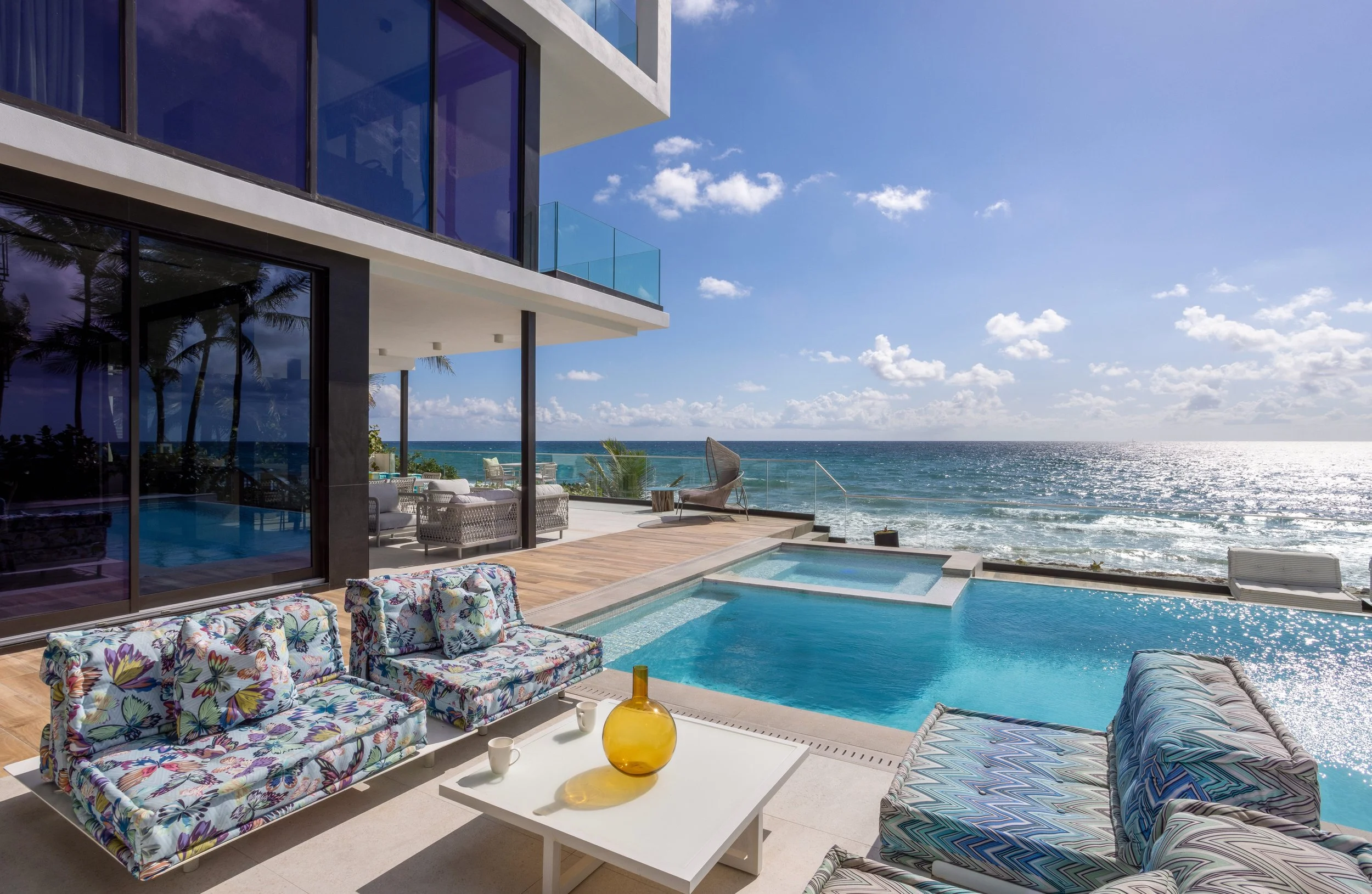 Sabal Development Sells Modern Oceanfront Spec Mansion in Highland ... - Luxury Penthouse Oceanfront Condos In Highland Beach