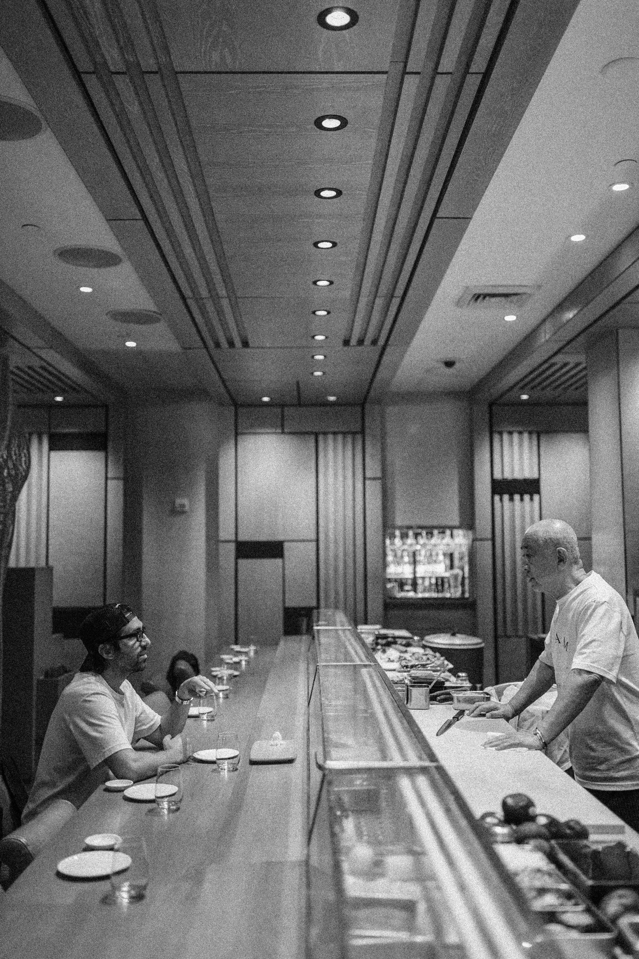 Chris Stamp &amp; Chef Nobu Matsuhisa