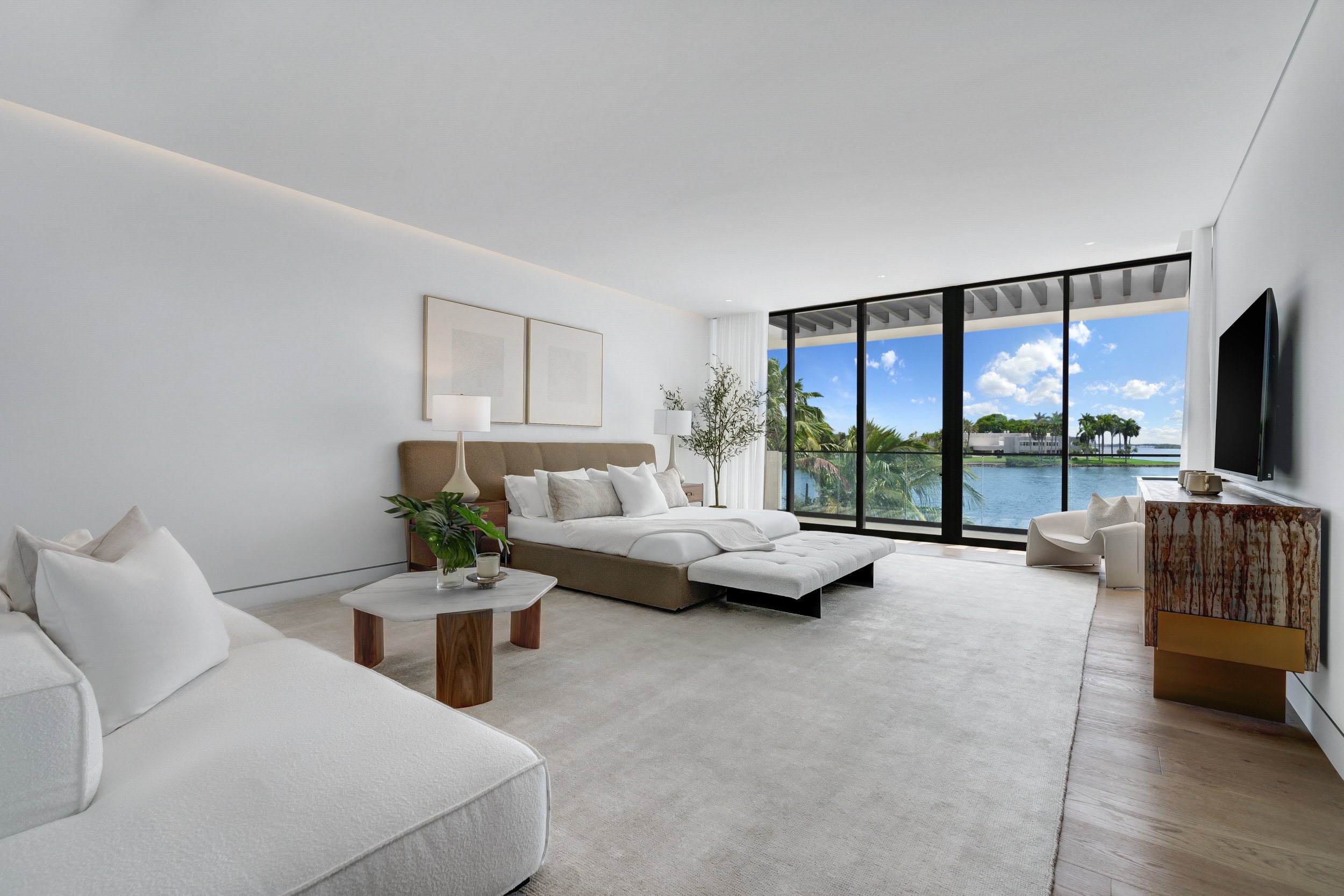 Check Out The Tropical Modern Waterfront On Bay Harbor Islands Asking $22.95 Million 9.jpg