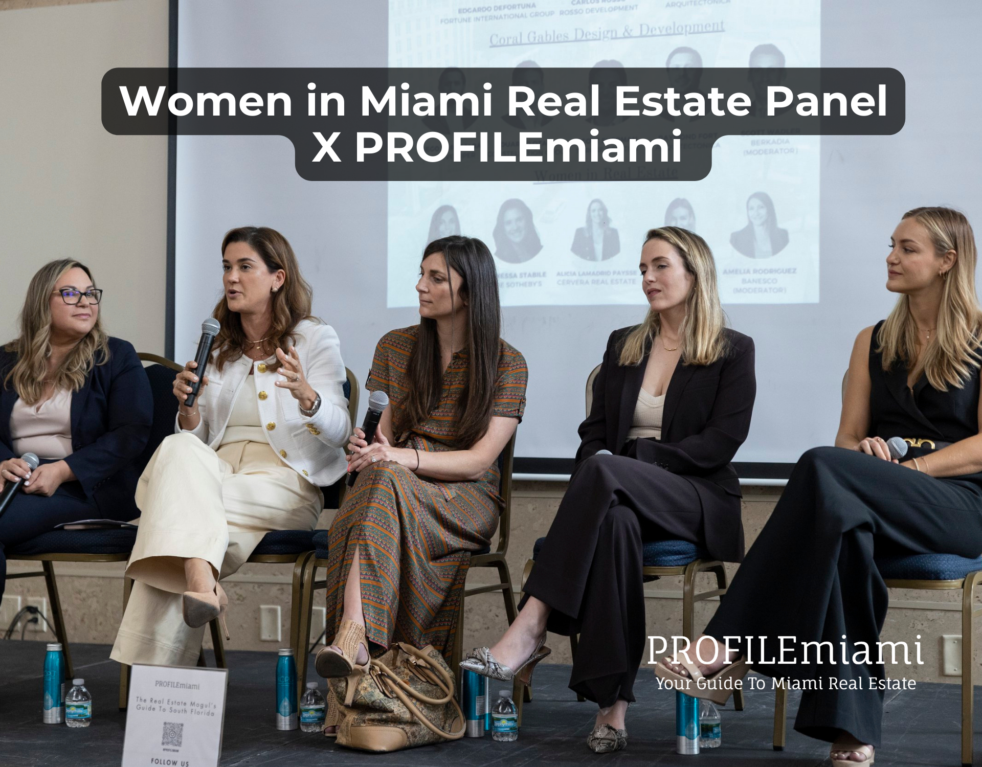 Watch the Full Women In Real Estate Panel From PROFILEmiami's Night at the Museum