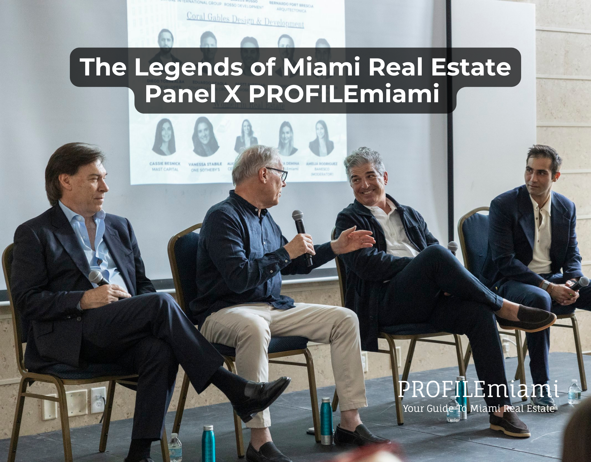 Watch the Full Legends of Real Estate Panel From PROFILEmiami's Night at the Museum