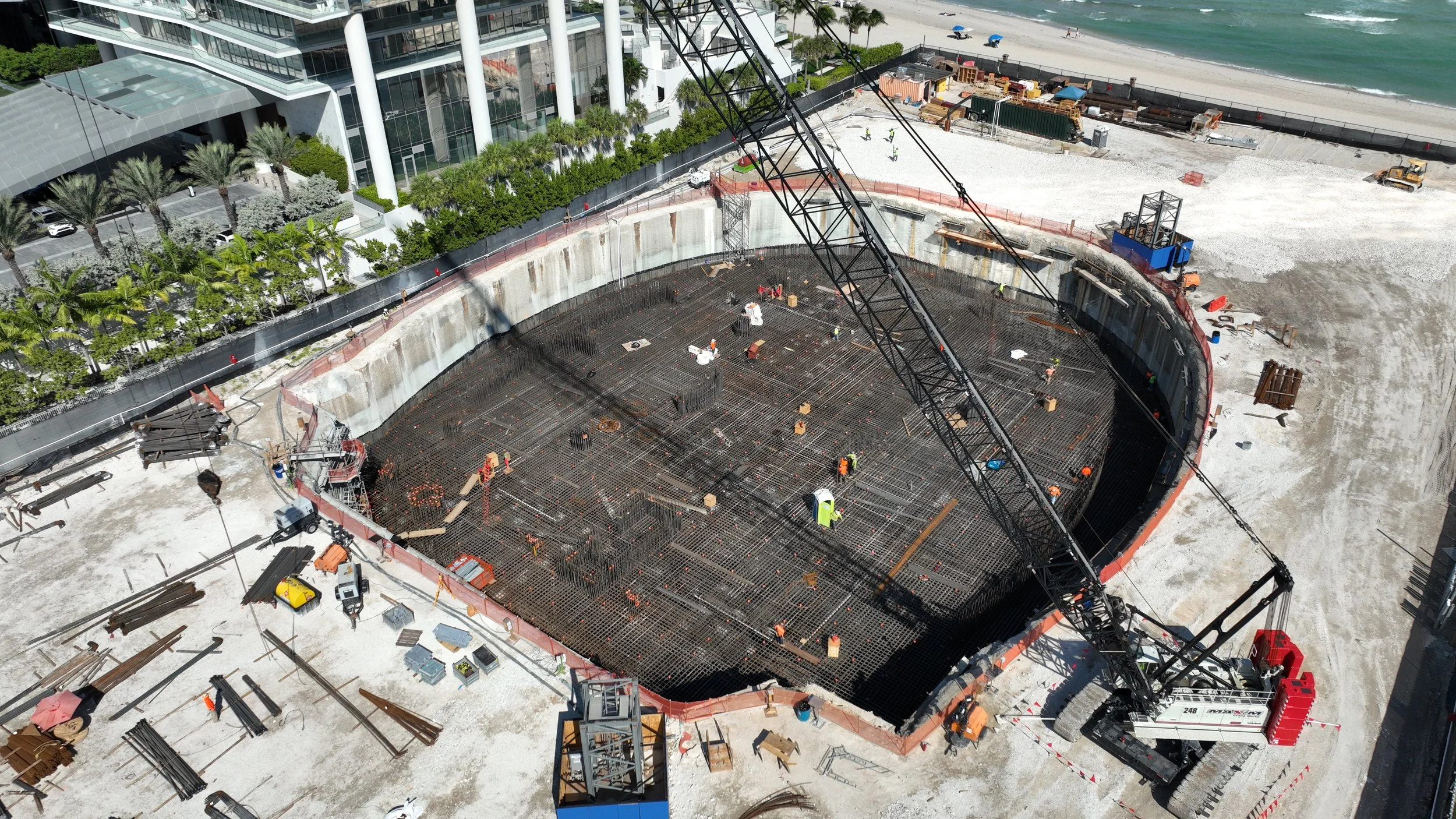 Bentley Residences Miami Completes Largest Residential Construction Concrete Pour in Florida History 2.JPG