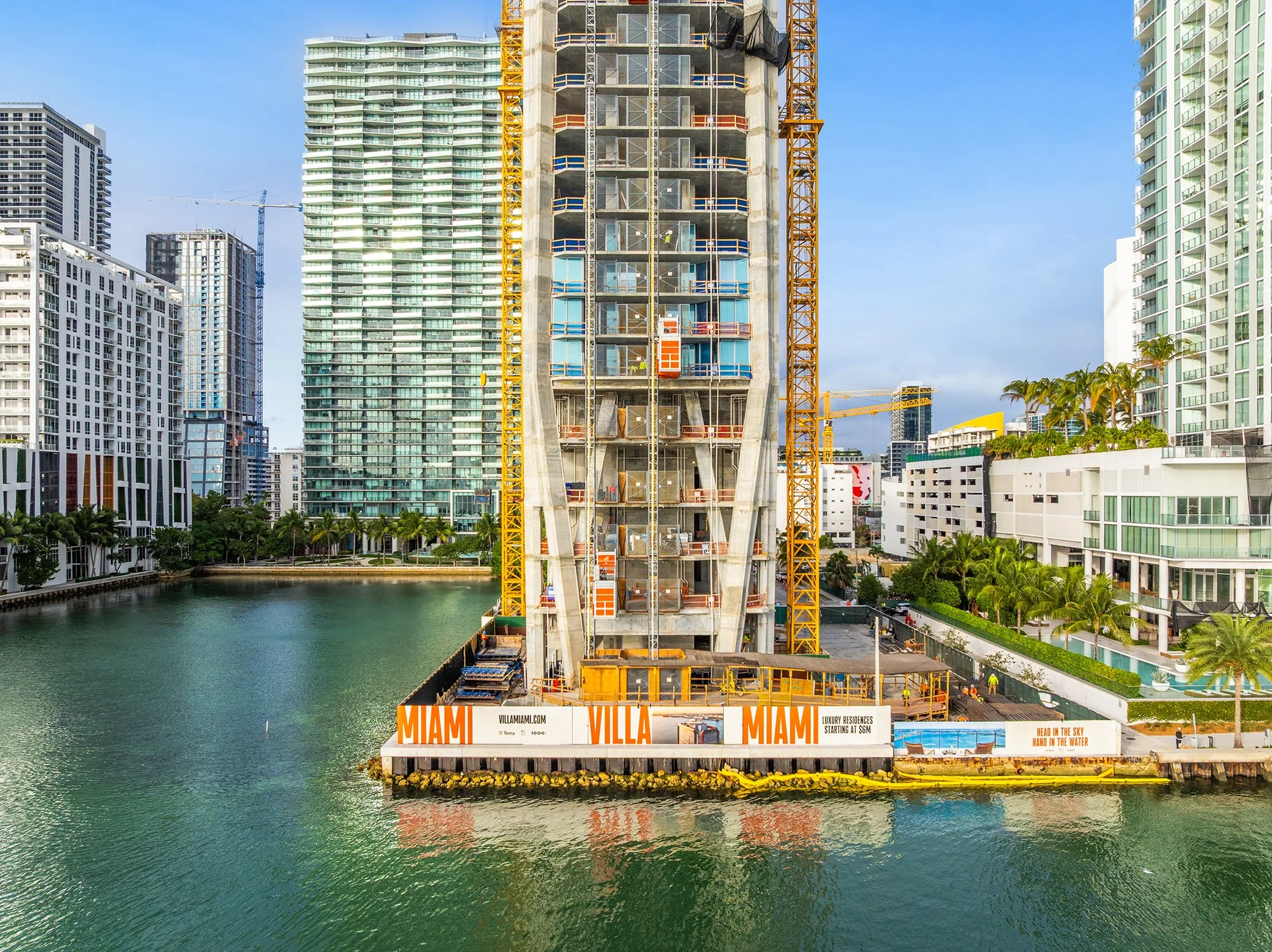 Construction on Terra, One Thousand Group and Major Food Group's Waterfront Edgewater Tower Villa Miami Surpasses 21st Floor 5.jpg