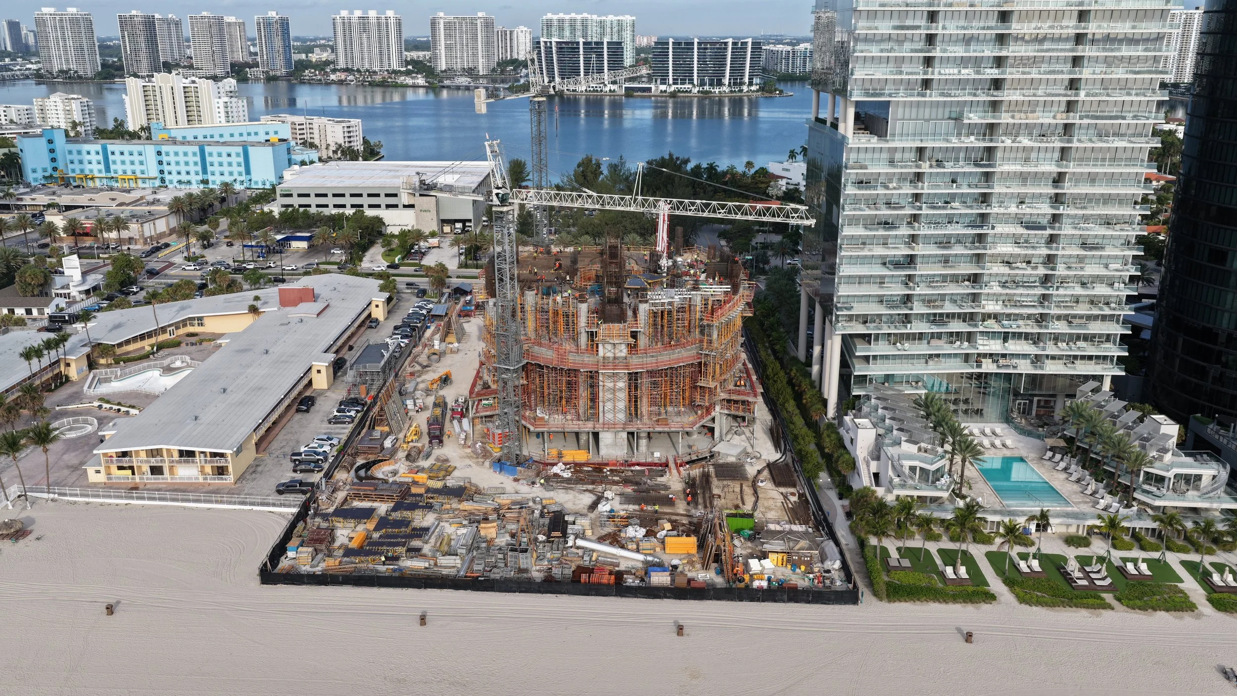Construction On Dezer Development's Bentley Residences Miami Passes Level 7 in Sunny Isles Beach 4.jpeg