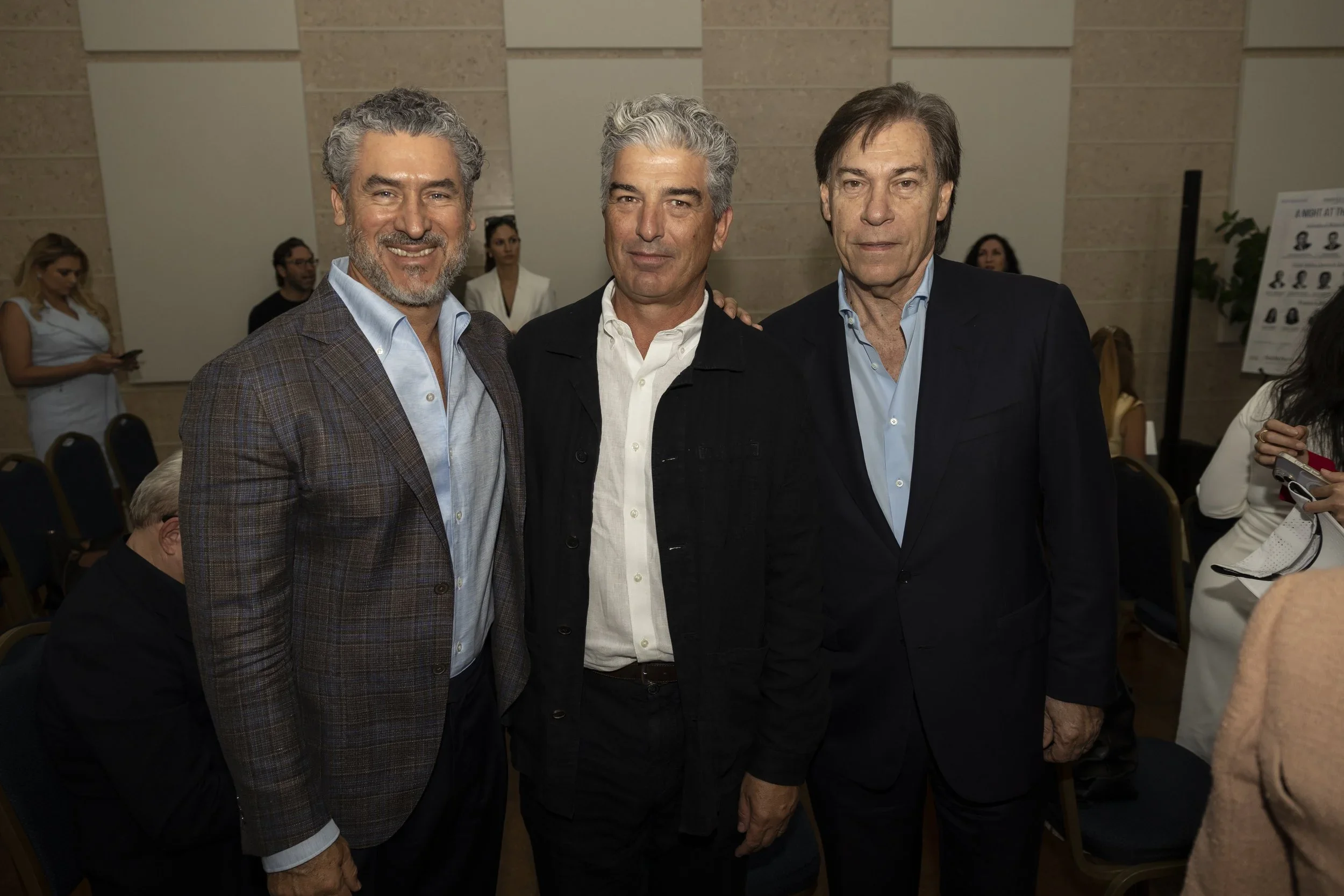 Alirio Torrealba (MG Developer), Carlos Rosso (Rosso Development) &amp; Edgardo Defortuna (Fortune Intl.)
