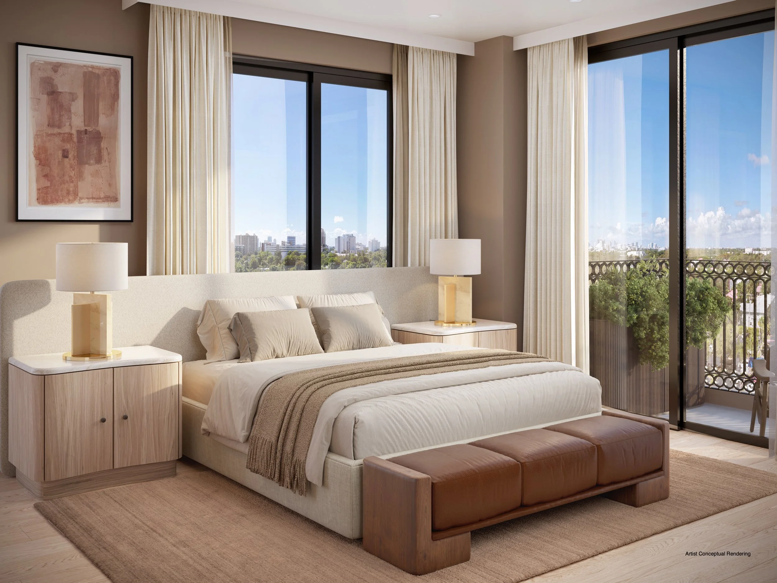Seventeen Gables bedroom rendering — courtesy BAM Developers and Ascendra Capital