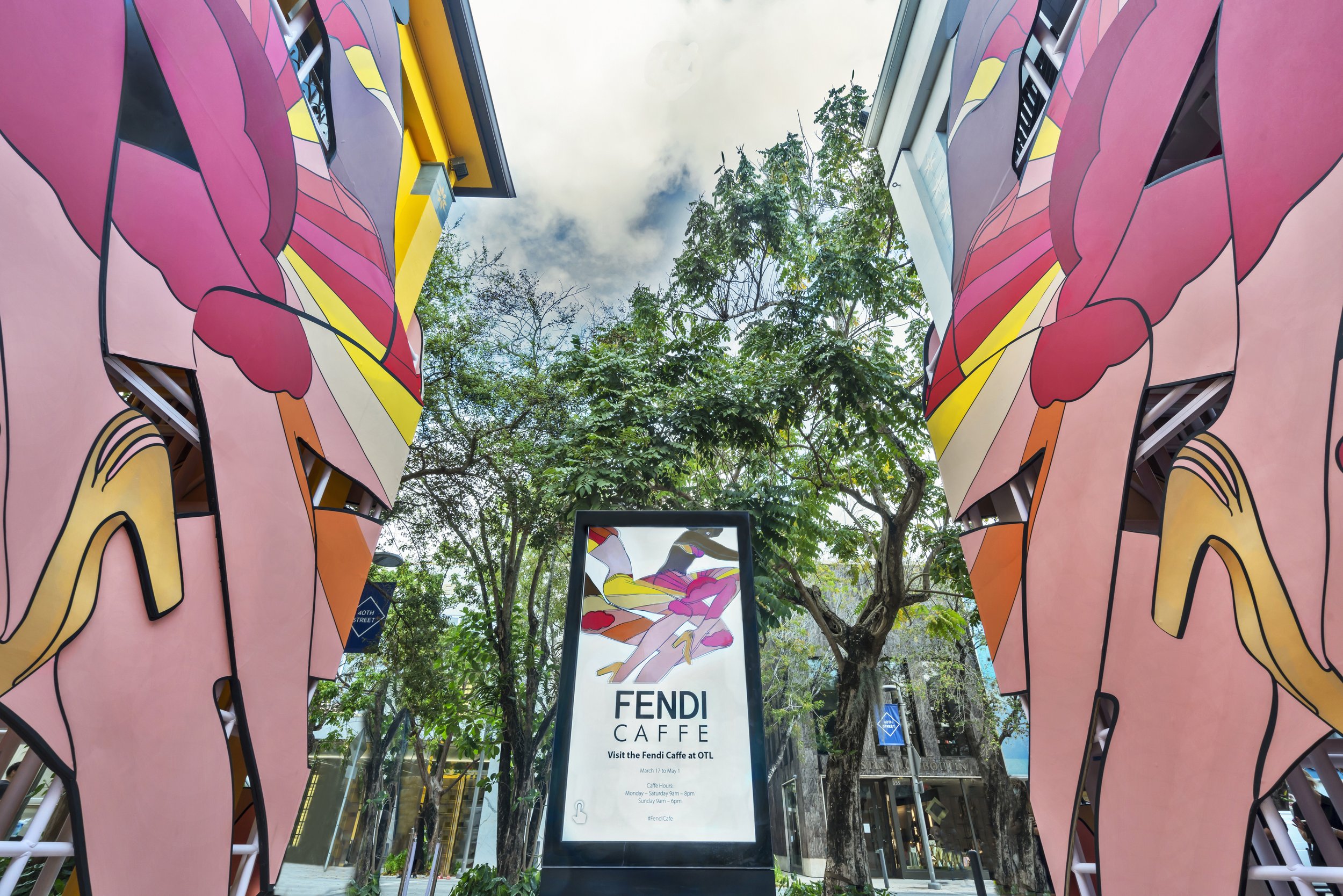 FENDI Caffe Is Back For Spring 2022 At OTL In Miami Design