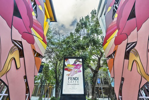 FENDI Transforms OTL Into a Psychedelic Pop-Up Experience