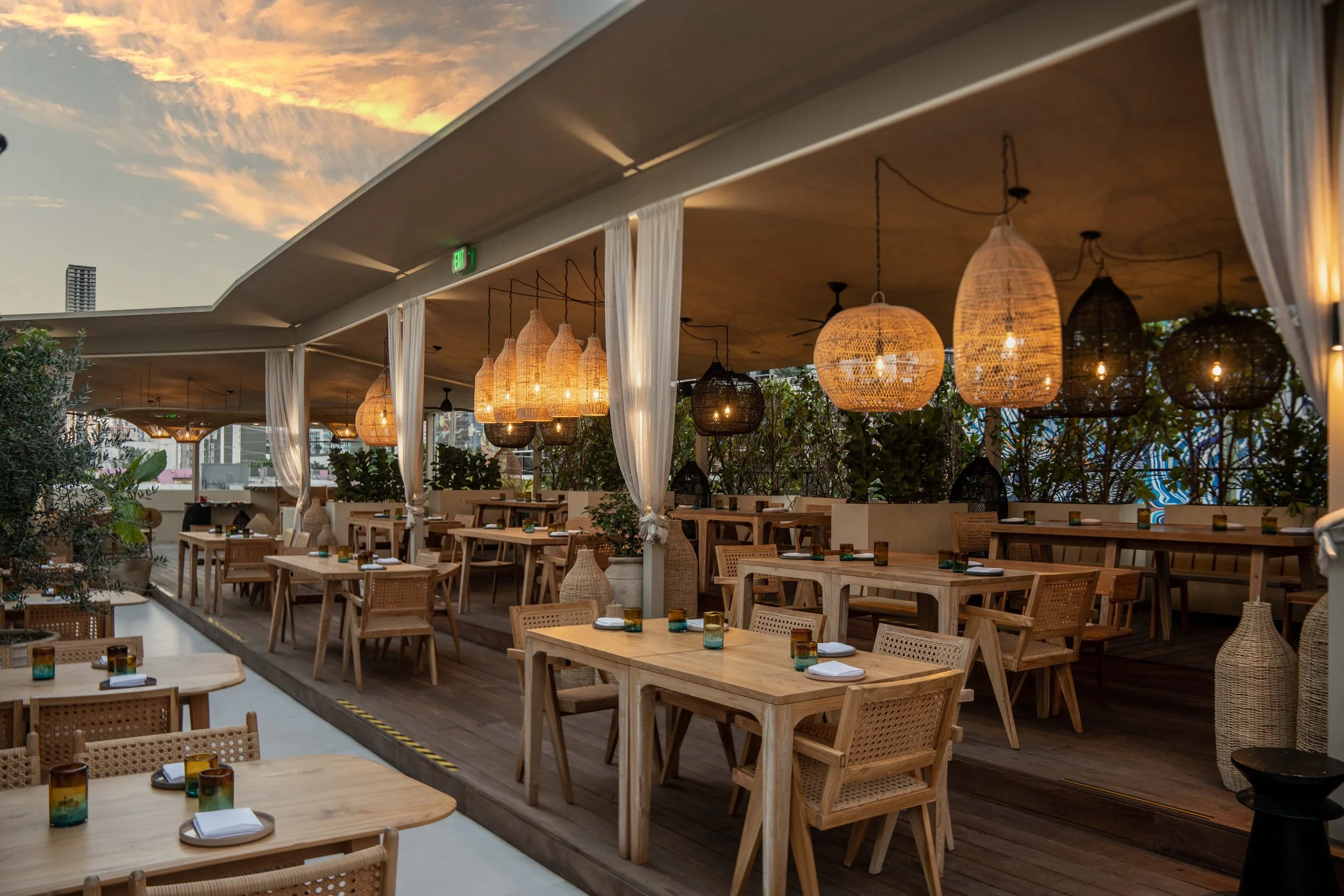Fabel Rooftop Restaurant Opens At Robert Rivani's Wynwood Jungle