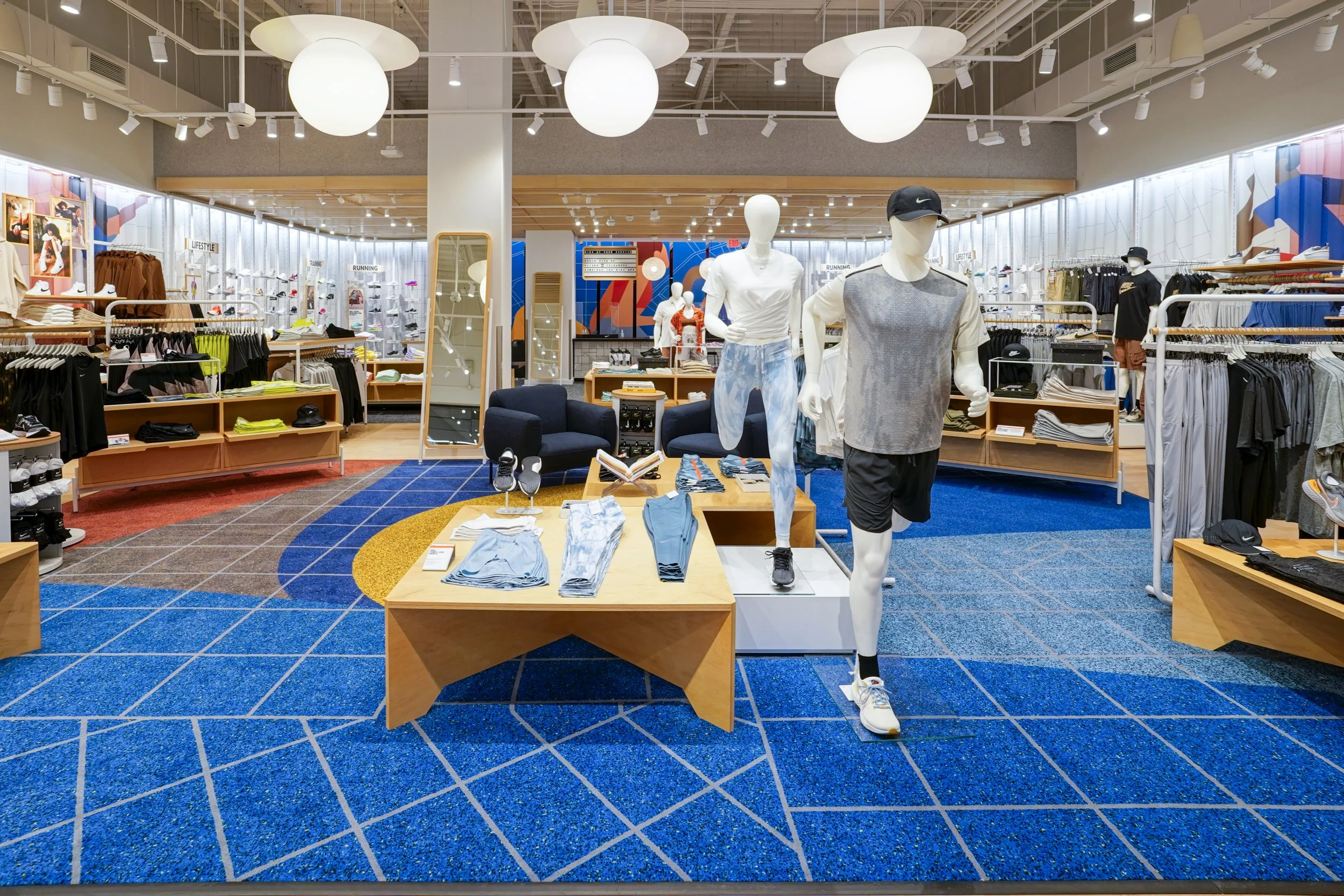 Inside A Nike Store