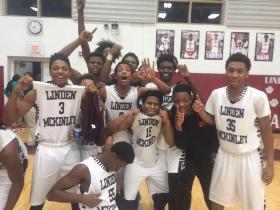 By far, one of my favorite team pictures EVER. This was taken last season right after we beat our rival East HS.