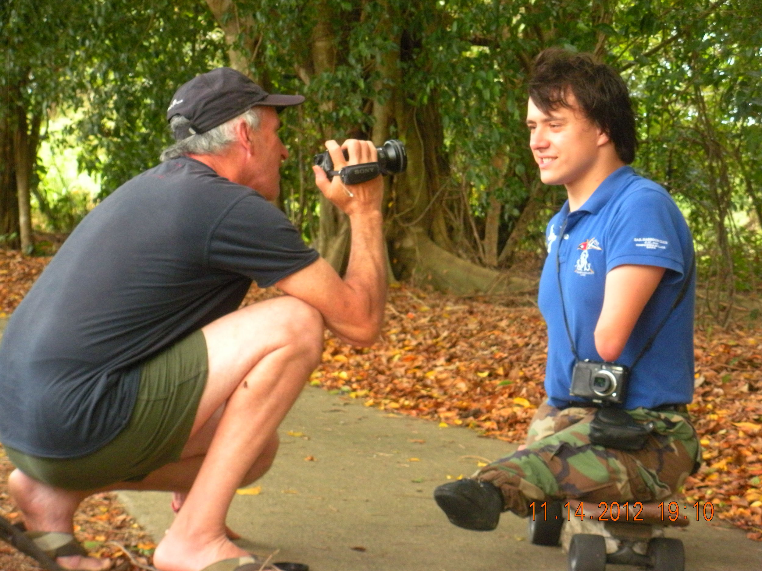 INSPIRING Eclipse freak Lukasz traveled from Poland to see & shoot eclipse.