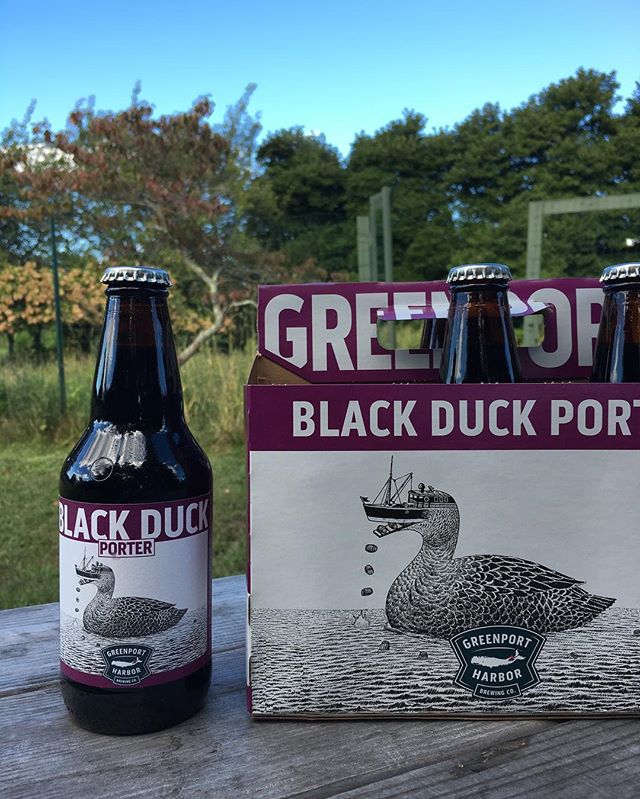 Thursday in Amagansett goes well with a @greenportbrew in the garden at the Amagansett Wine Stand. This local black ale puts the flavor of the malt front and center with hints of cocoa and coffee. Open 12-7pm Thursday-Sunday at 367 Main Street, Amaga