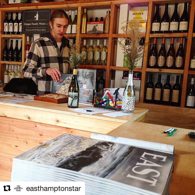 #Repost @easthamptonstar ・・・
Pick up a copy of the latest East in copies of The Star this week or at our friends across the East End, including @amagansettwinestand open 12-7 through Sunday.