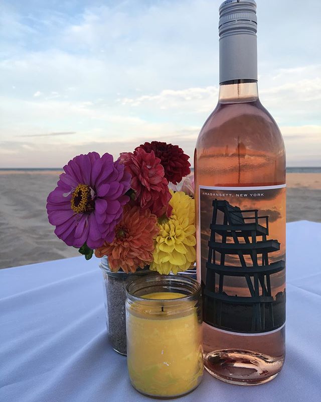 End the weekend with a bottle of our Amagansett Cuv&eacute;e Ros&eacute;.