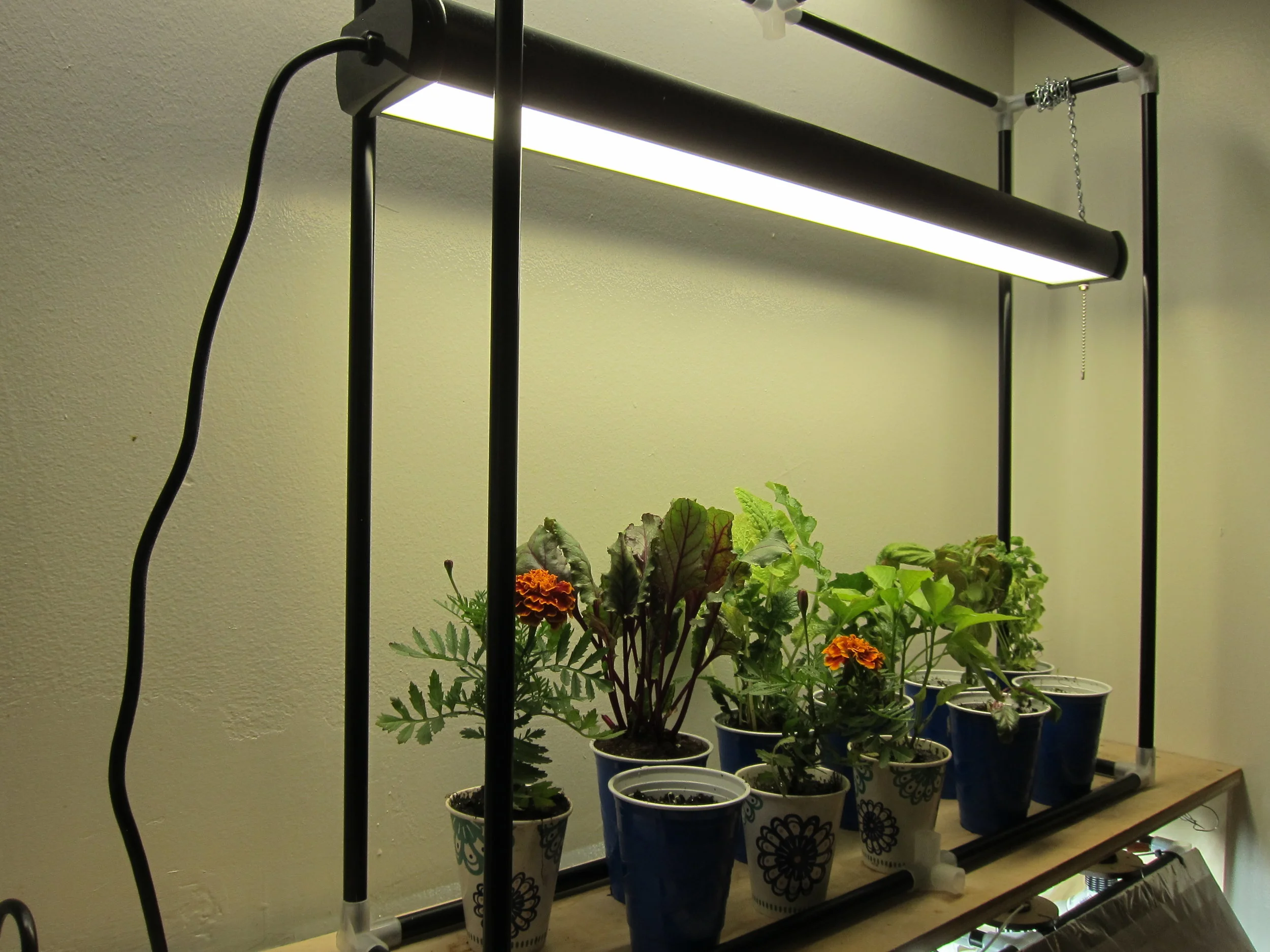 Ikea Hack Led Grow Light Stand Under Construction Jay Young