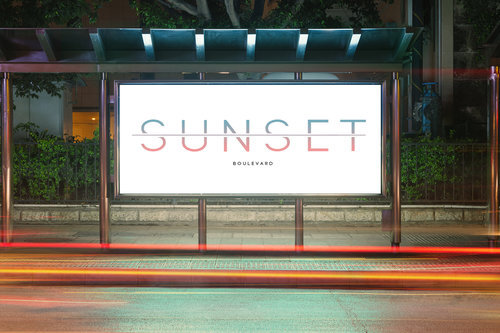  Personal exploration and concept development of what iconic L.A. streets could look like as logos/typefaces. 