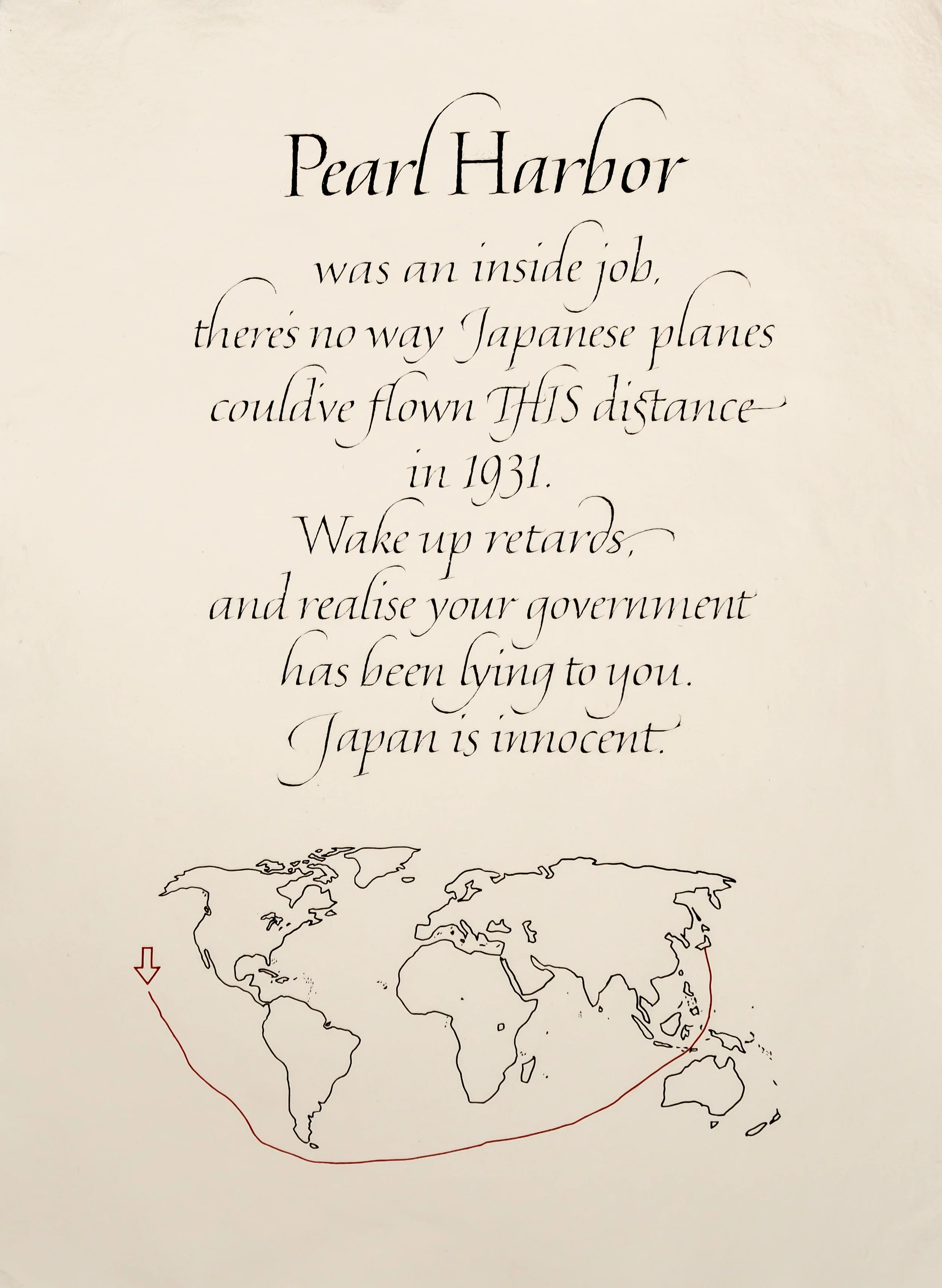 Wright, Matthew - Calligraphy in a Post-truth Era