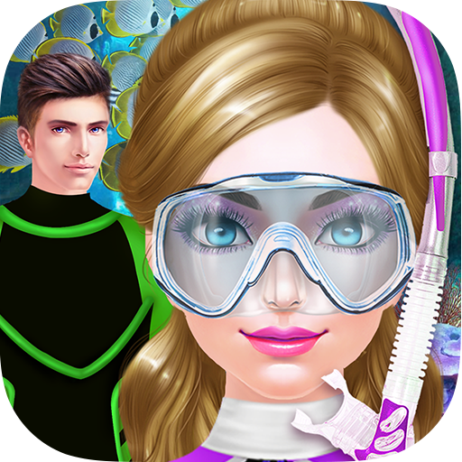 Diver Girl's Sweet Ocean Date - Teen Love Story