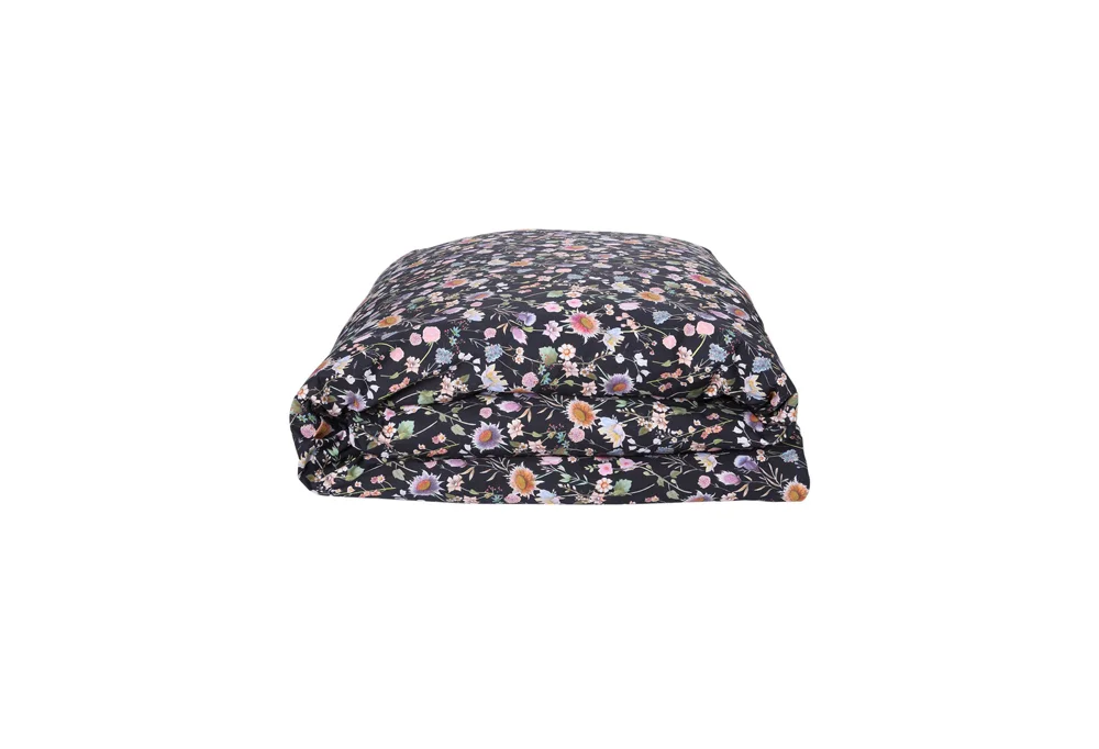 Kip & Co BOUQUET BLACK COTTON QUILT COVER.jpg
