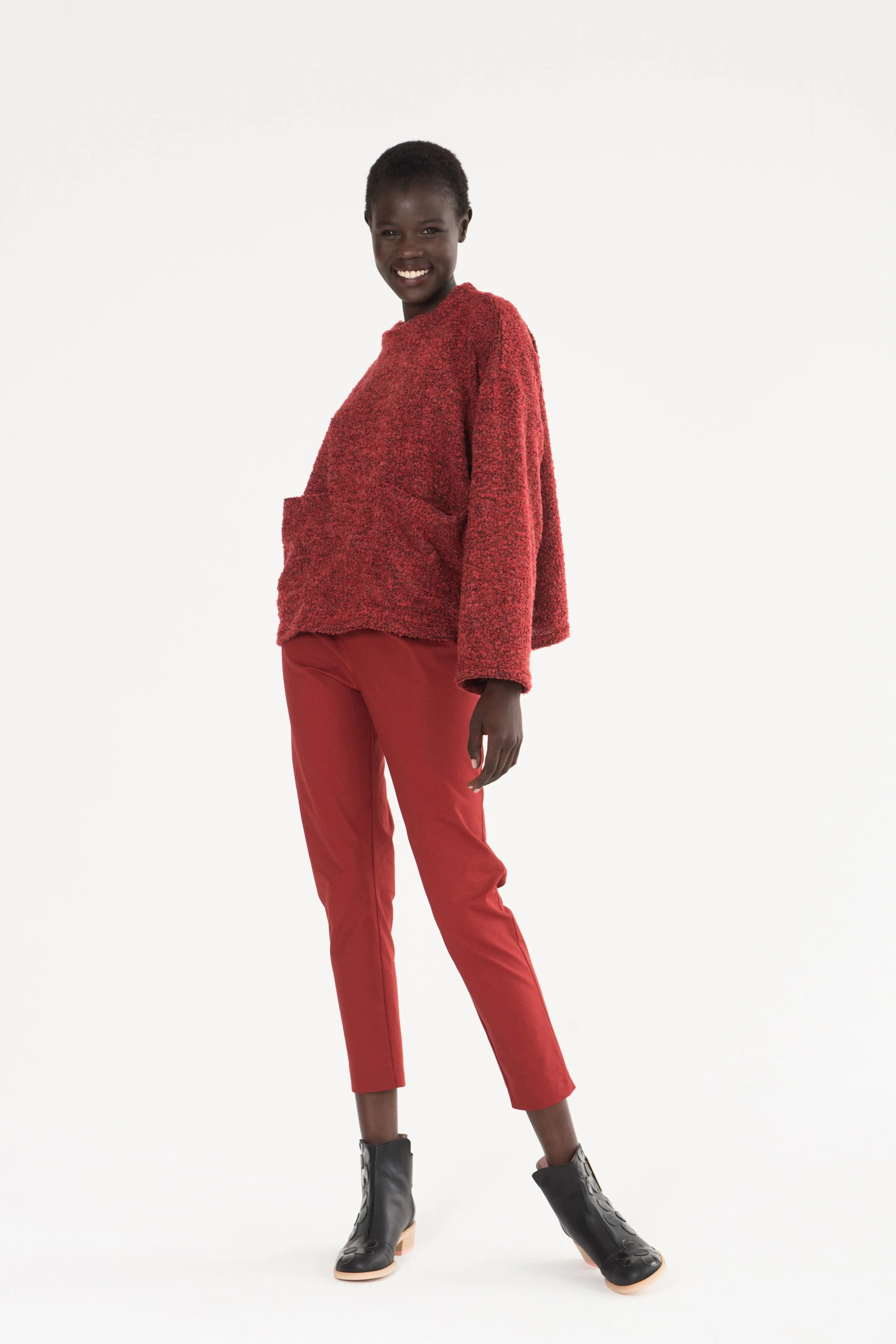 Kuwaii Glaze Sweater Crimson Boucle.jpg