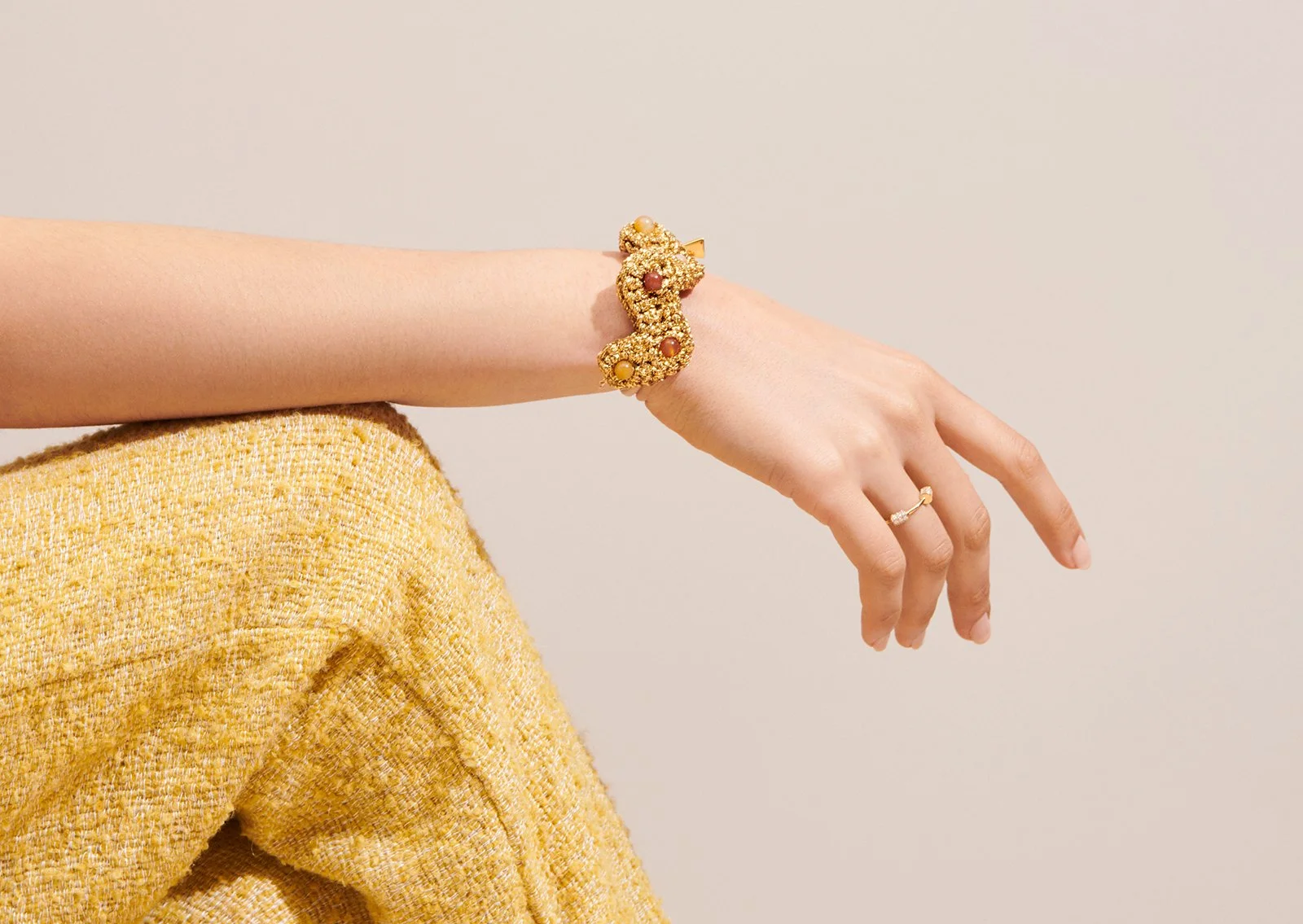 Lucy Folk Guru Hair Tie Gold.jpg