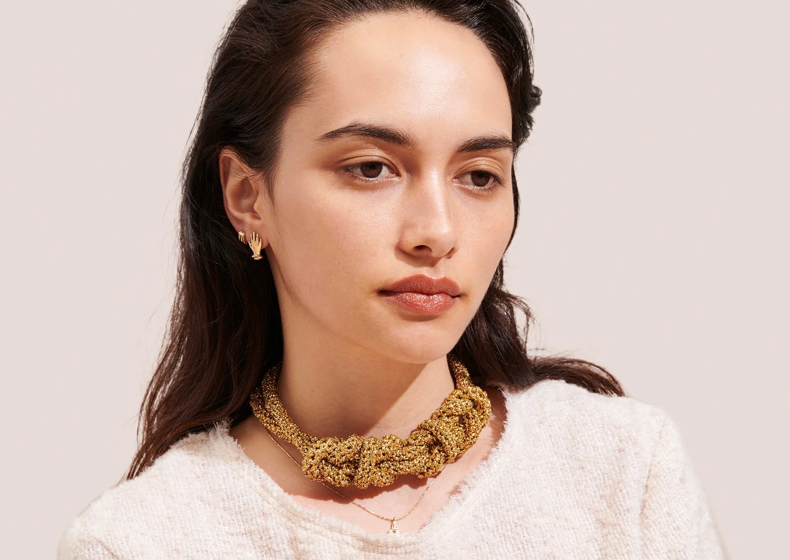 Lucy Folk Contemplation Choker - Gold.jpg
