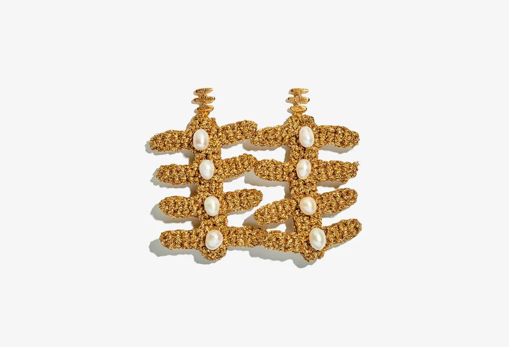 Lucy Folk Acropora Earrings - Gold.jpg