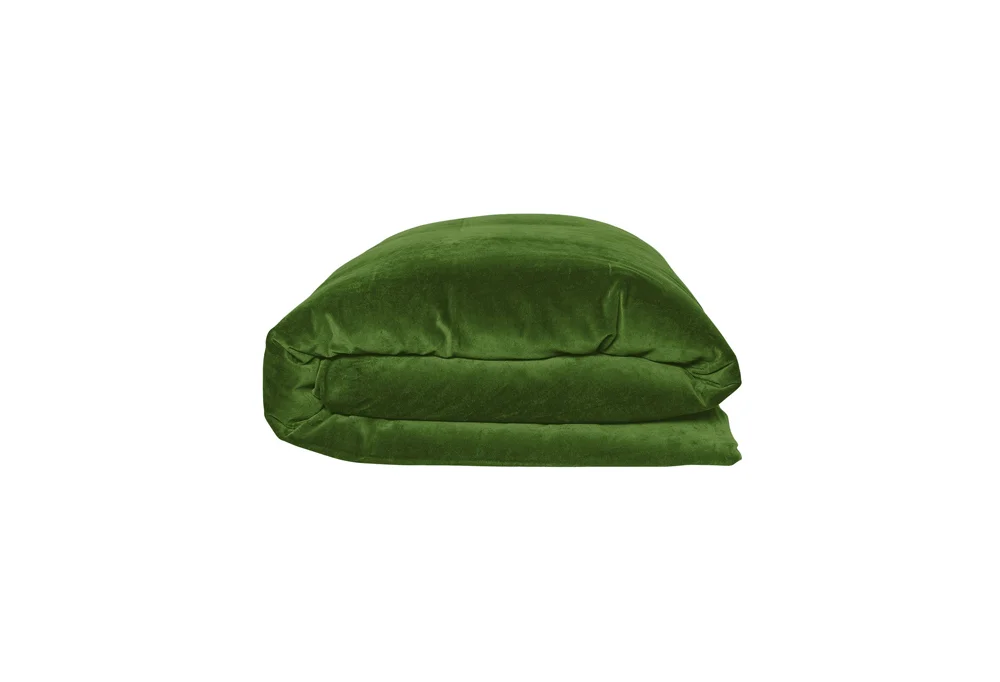 Kip & co GARDEN GREEN VELVET QUILT COVER.jpg
