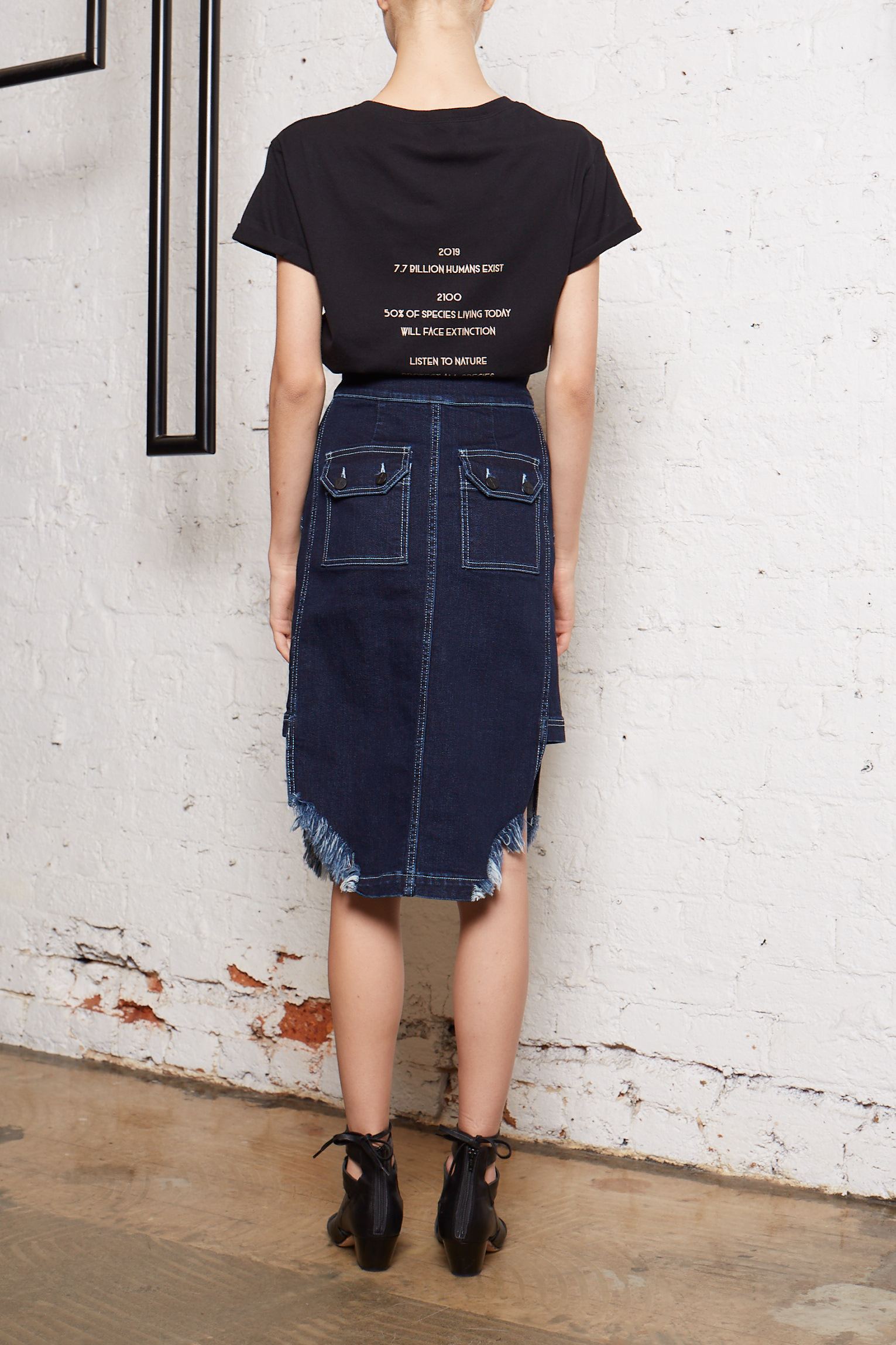 Kitx Offset Denim Skirt back.jpg