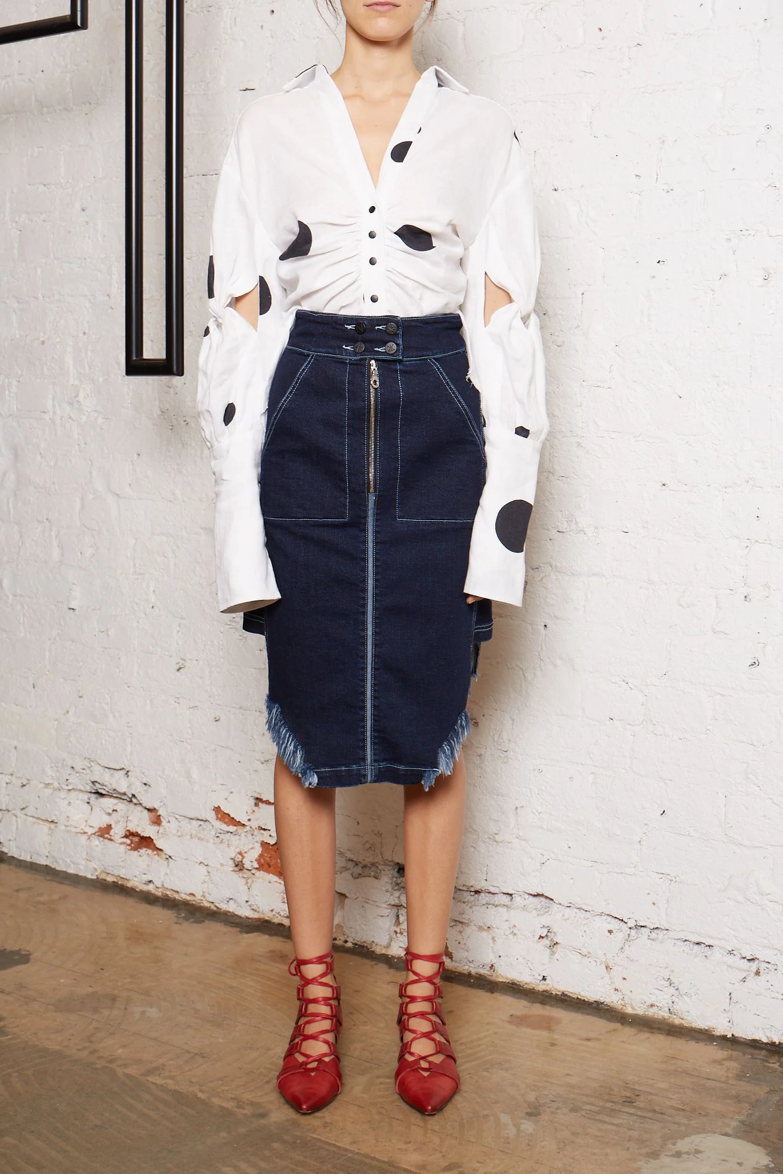 Kitx Offset Denim Skirt.jpg