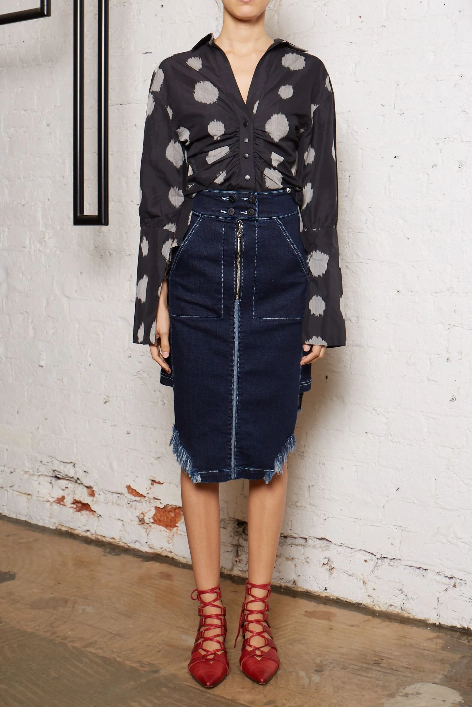 KITX Handweave Ikat Endless Shirt .jpg