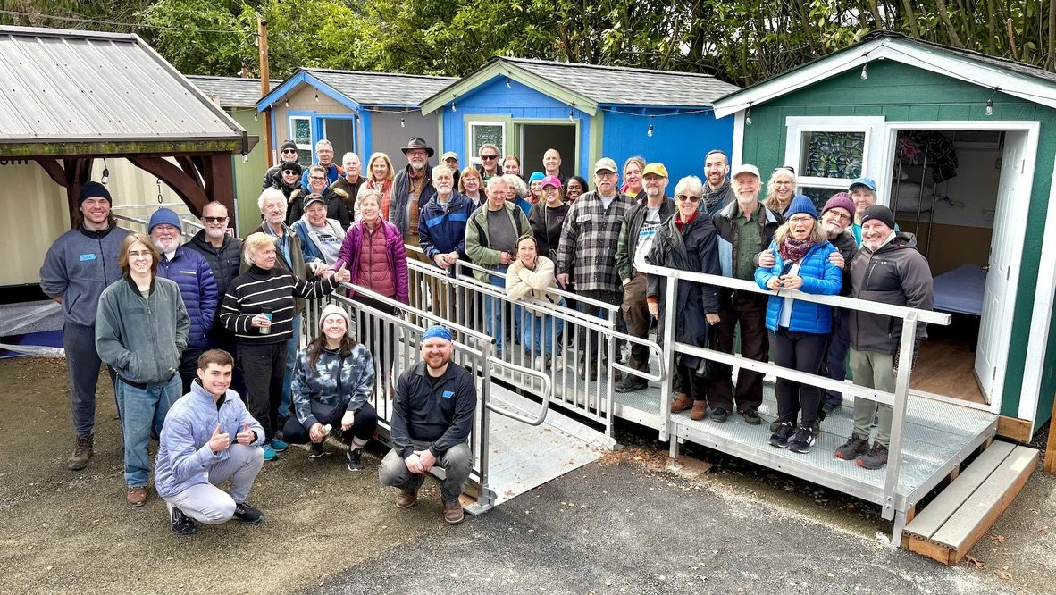 Eagle Village tiny home community
