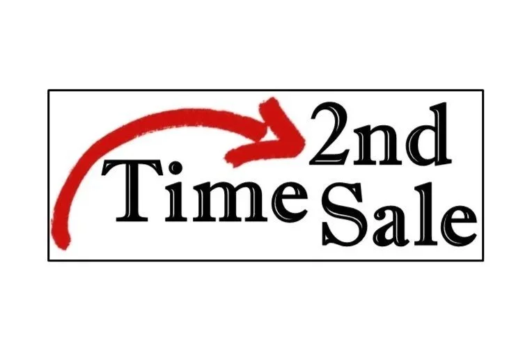 2nd Time Sale - September 19-20