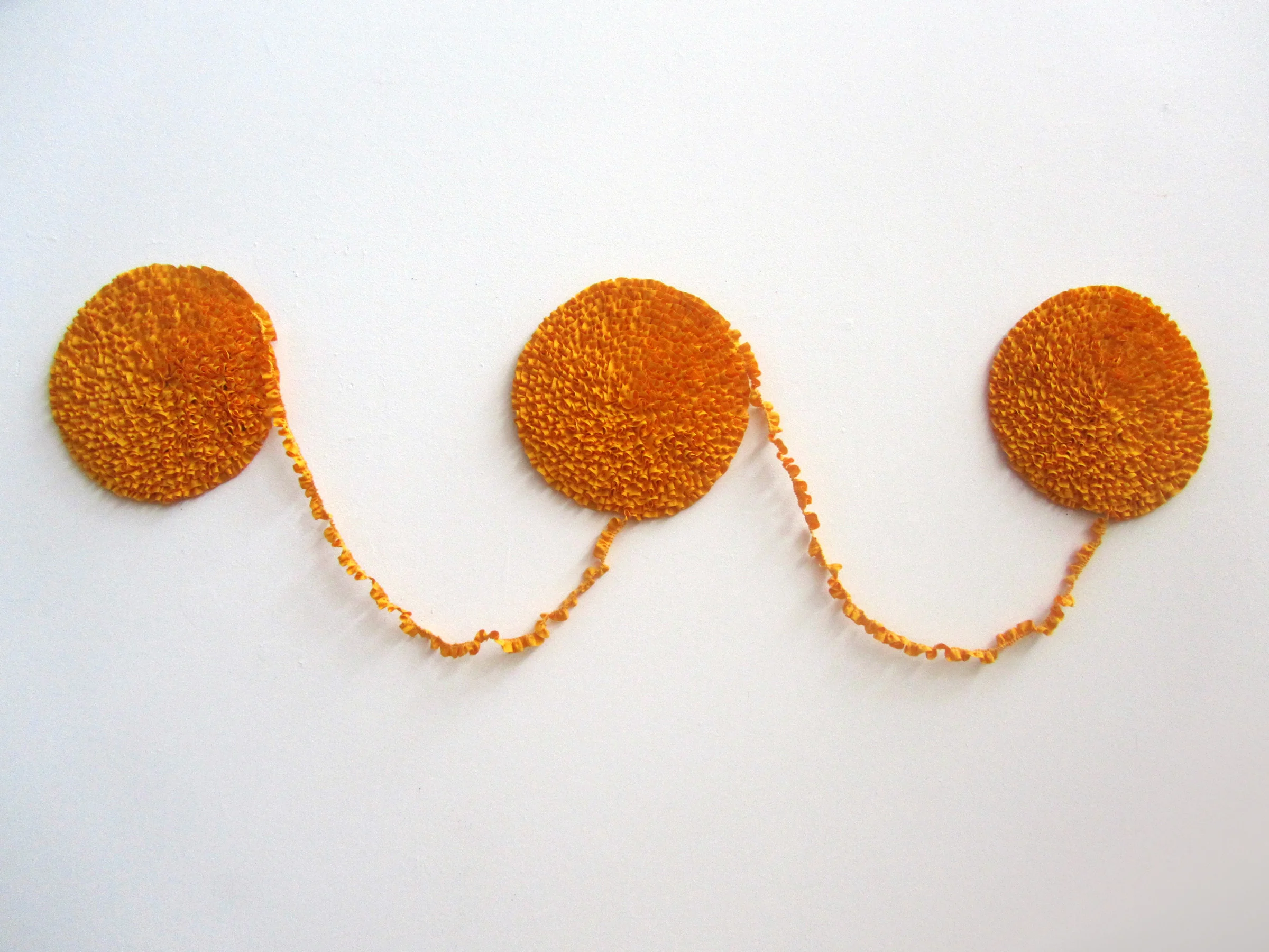 Sheila Klein, On & On (Nylon grosgrain ribbon, 2008)