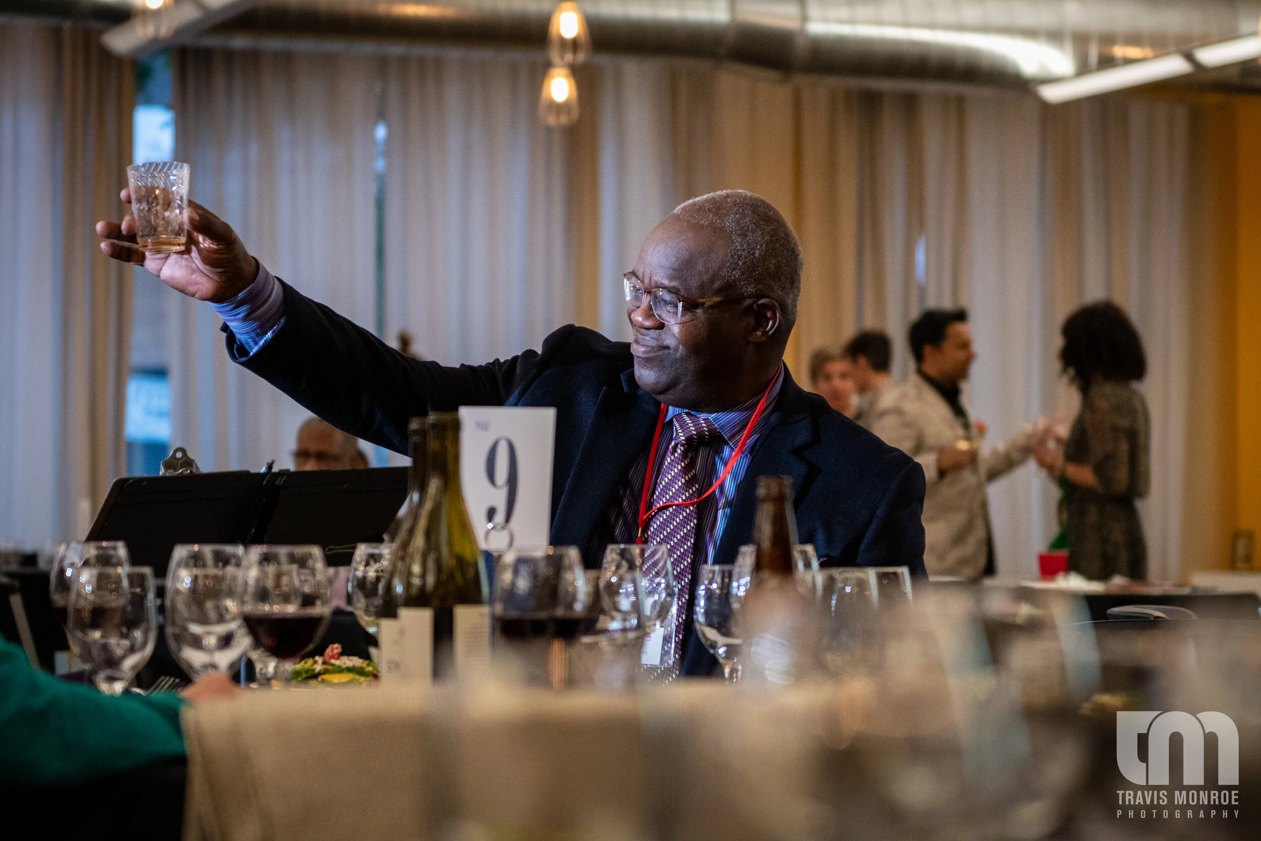 Board President Eddie Reed: We appreciate you! Photo: Travis Monroe