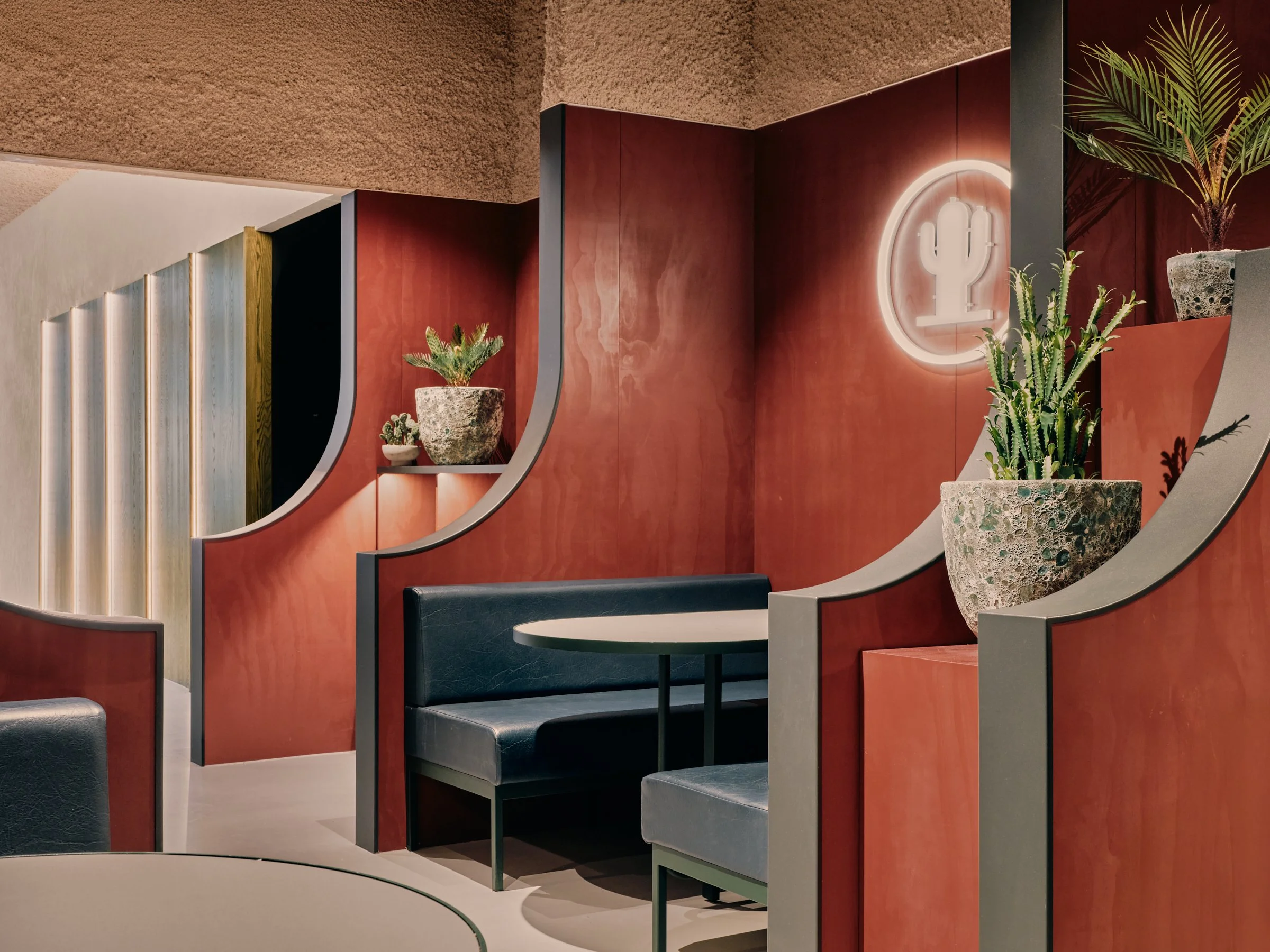  The result is a fast-casual interior that turns movement into experience — inviting visitors to move through, discover and find their own place within the space.  ›Location Zwolle, The Netherlands ›Branding by Zware Jongens ›Photography by Maarten W