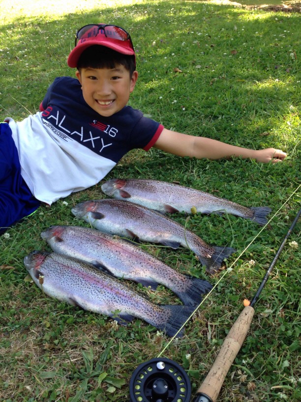 Wilbur Leoviriyakit's fish were all caught on a Coral Blob.