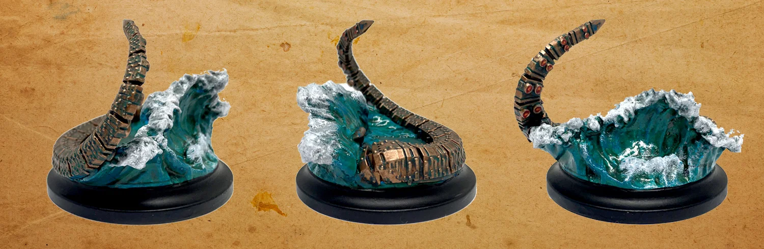 It came from beneath the sea!