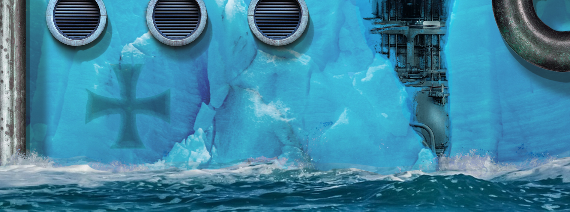 Dystopian Wars: Ice Maiden Super Carrier