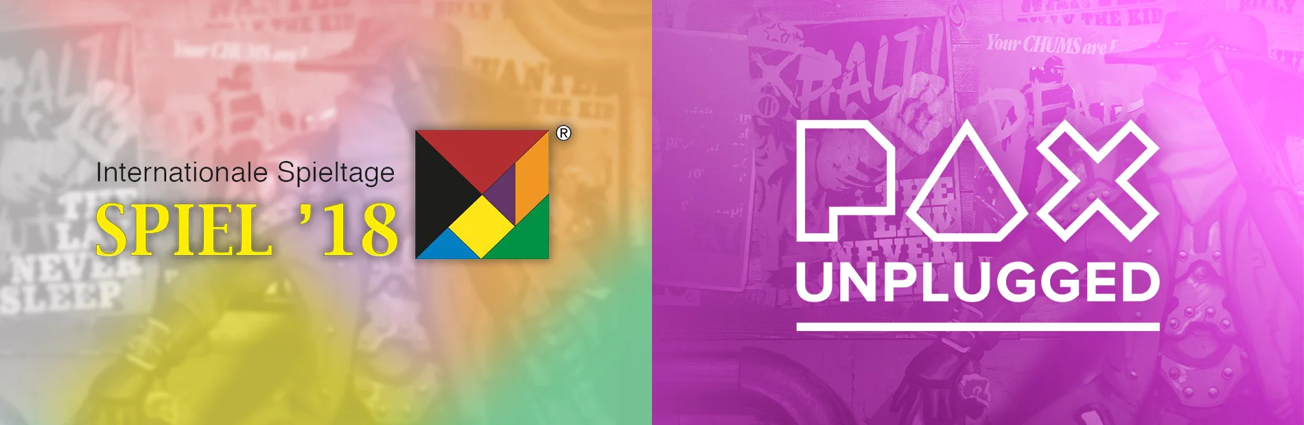 WE'RE ATTENDING SPIEL &amp; PAX UNPLUGGED 2018!