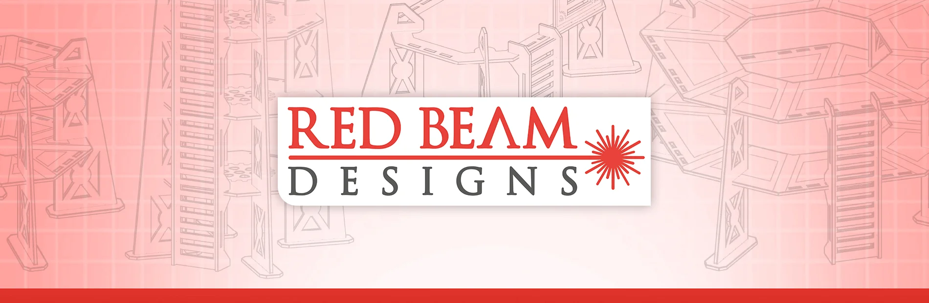 Red Beam Designs: Complex Red Terrain