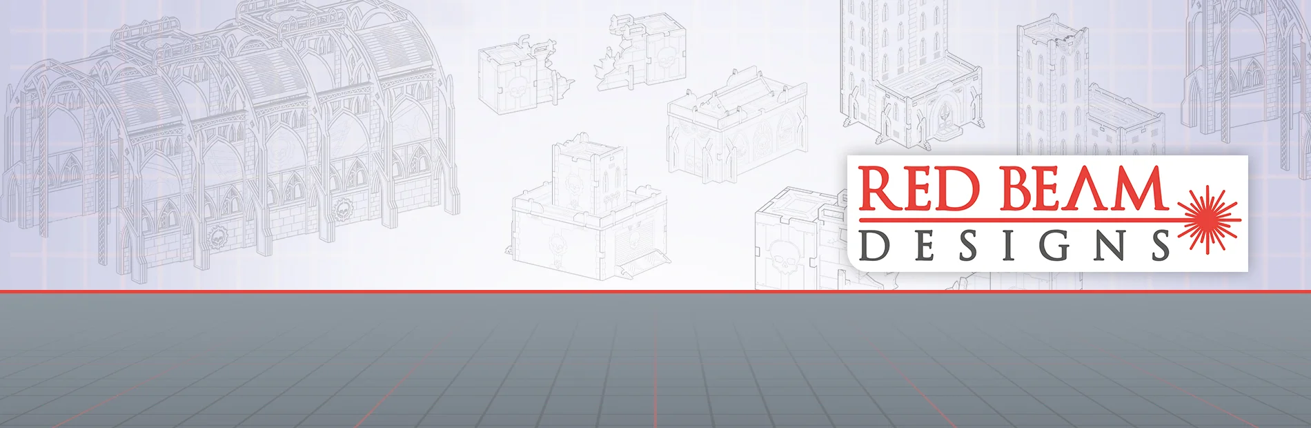 New Wargame Terrain with Dark Assembly 8mm