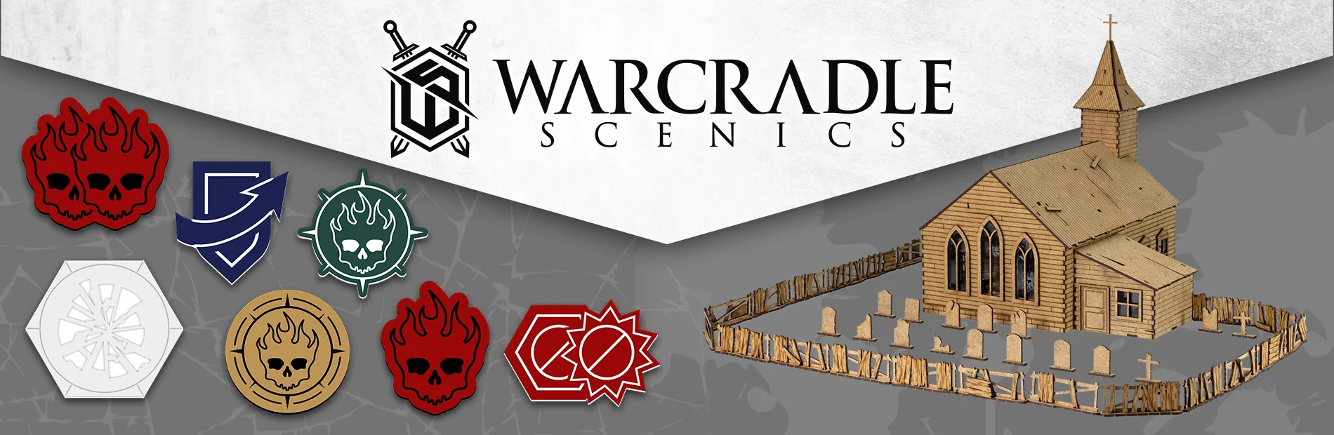 Warcradle Scenics: New Knightspire &amp; Woodford