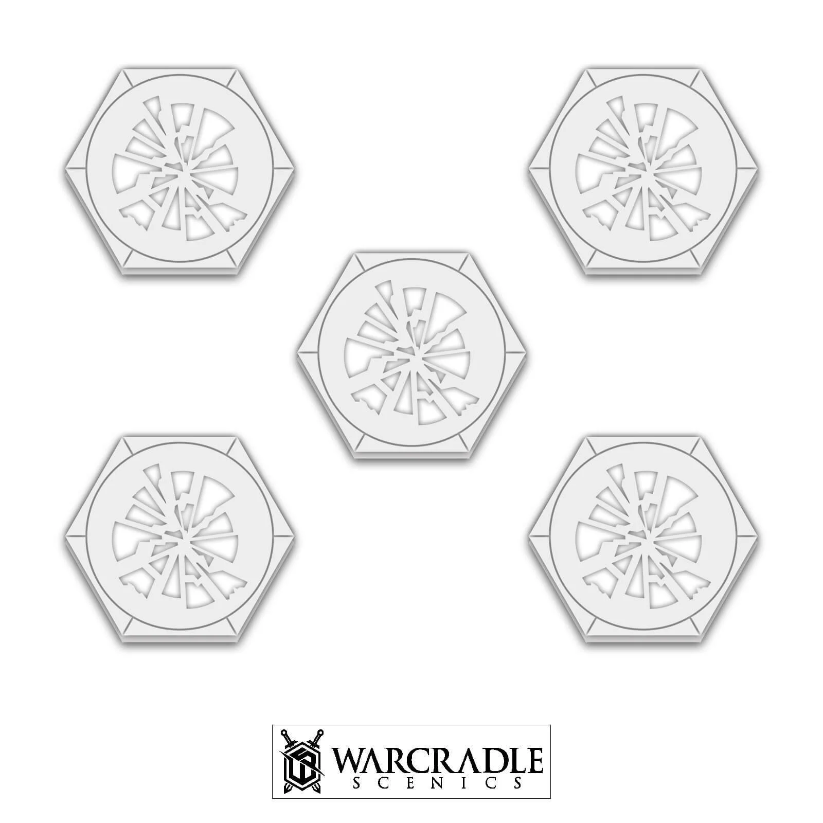 Shattered Glass Hex Token